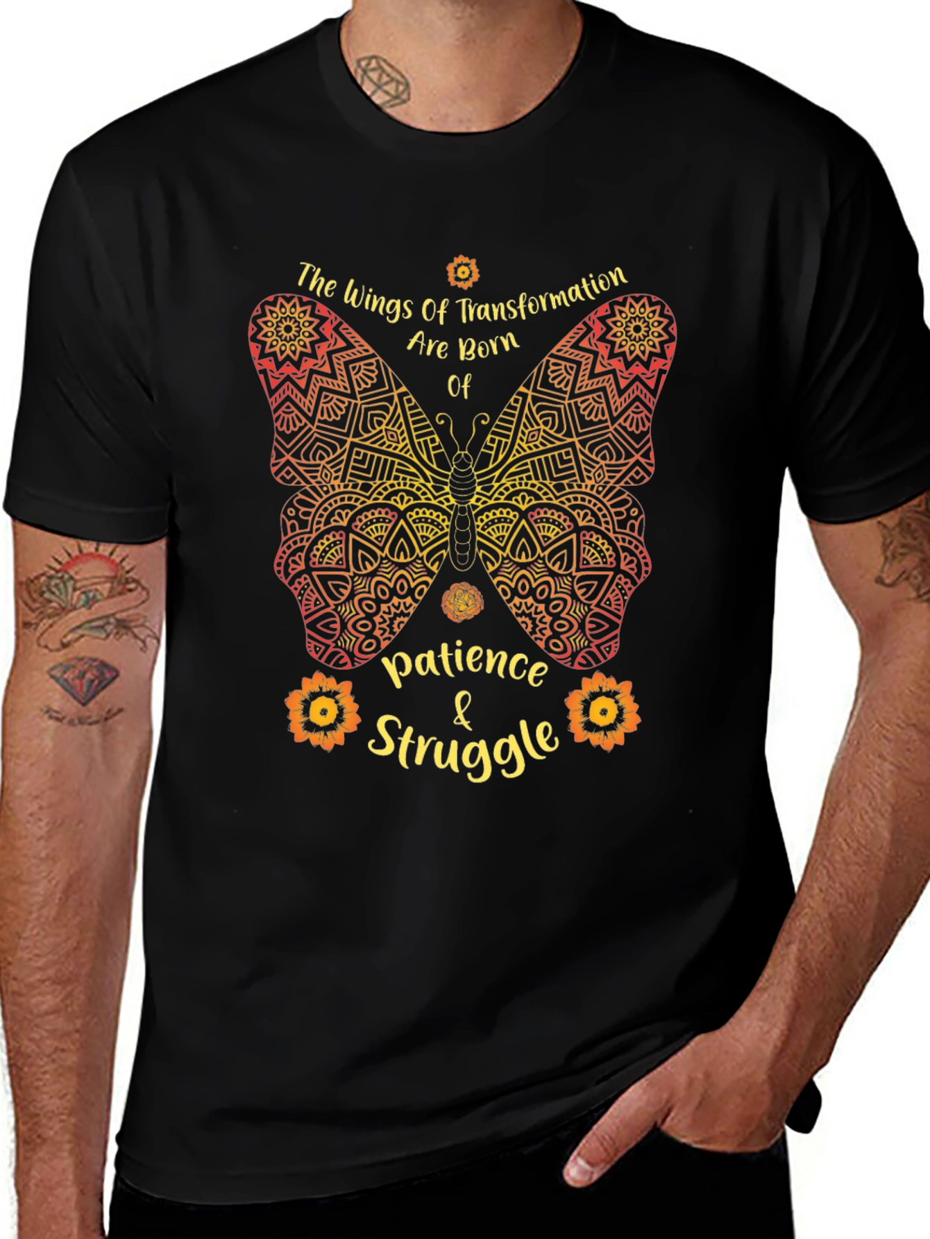 Butterfly Wings Transformation T-Shirt