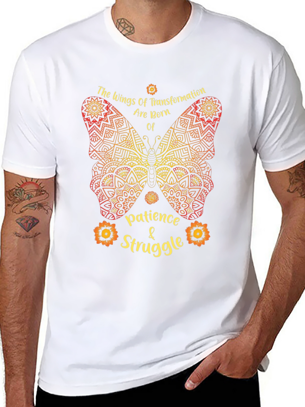 Butterfly Wings Transformation T-Shirt