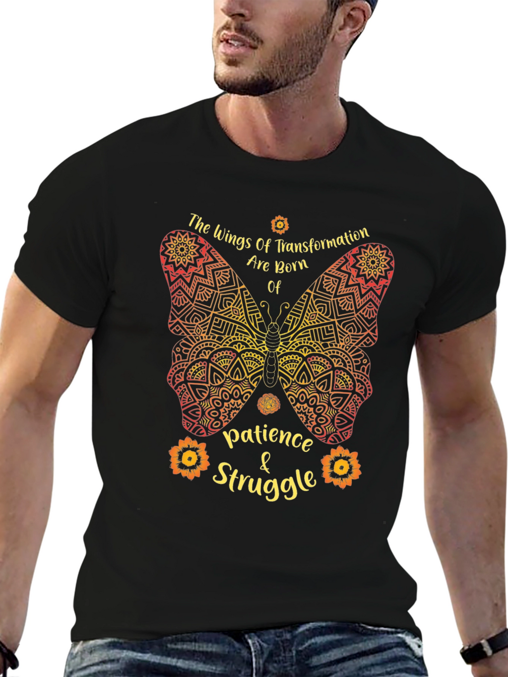 Butterfly Wings Transformation T-Shirt