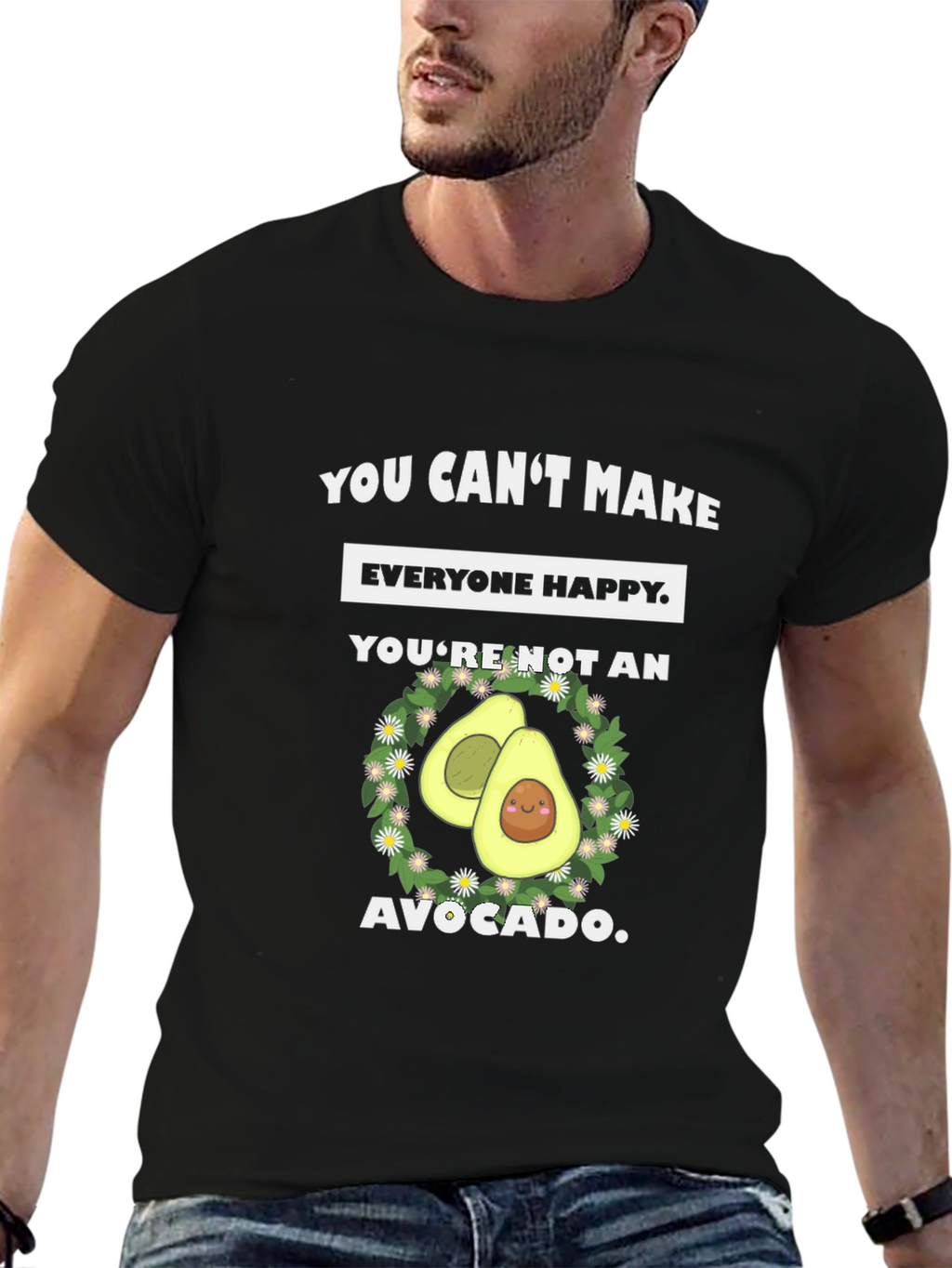 Avocado Happiness T-Shirt - Unisex Funny Tee