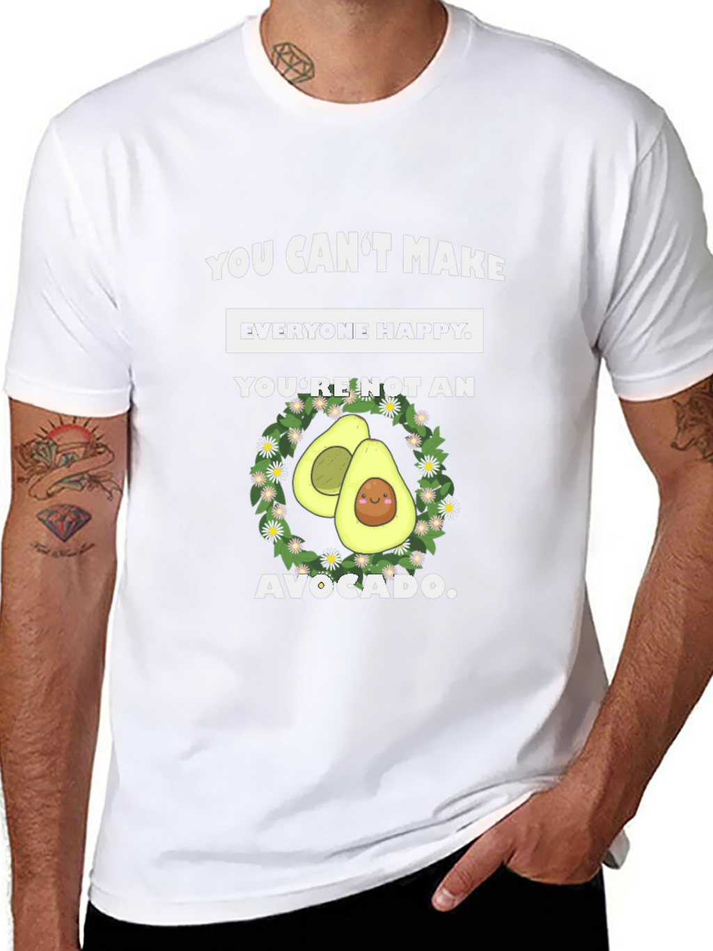 Avocado Happiness T-Shirt - Unisex Funny Tee