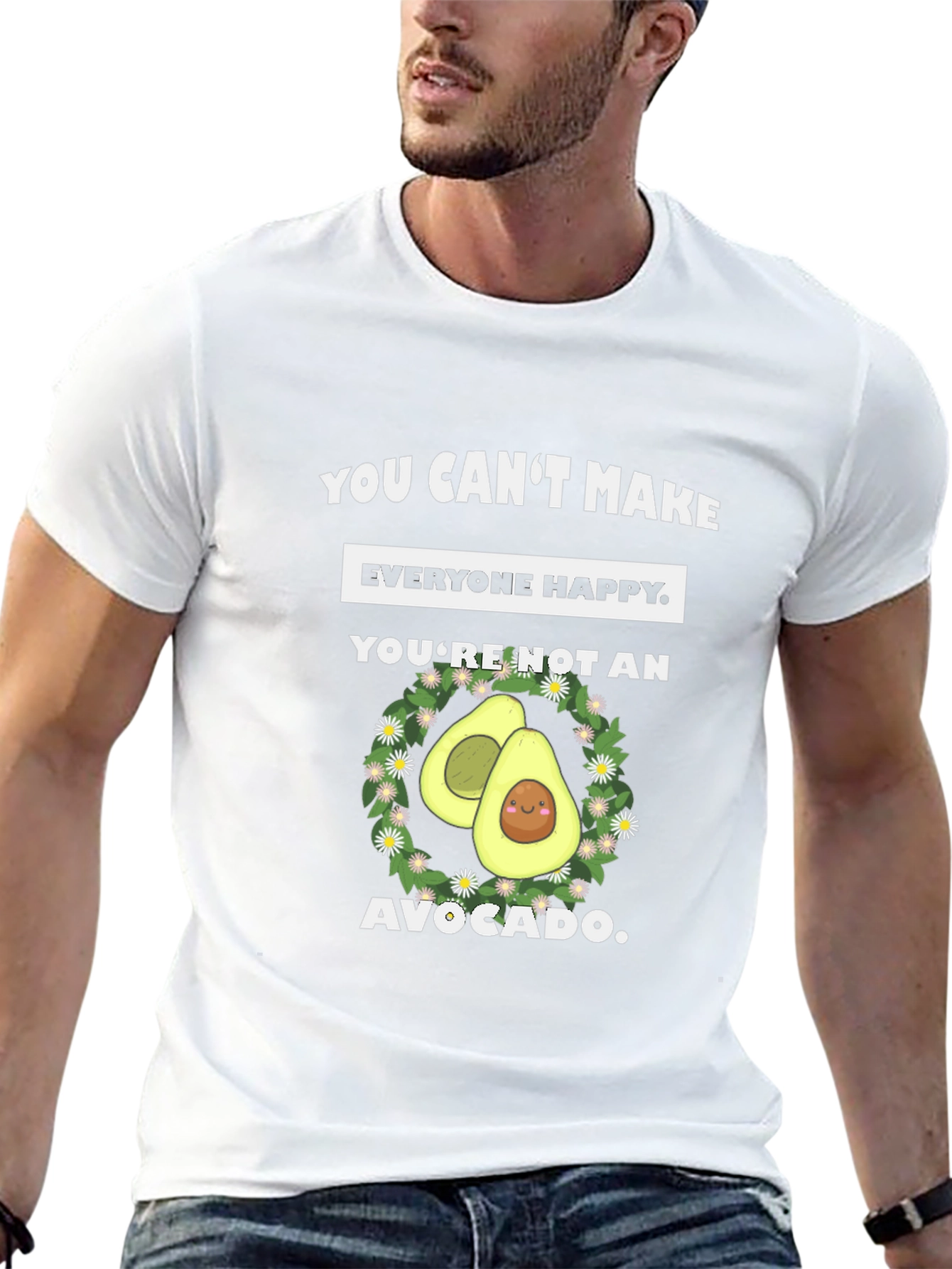 Avocado Happiness T-Shirt - Unisex Funny Tee