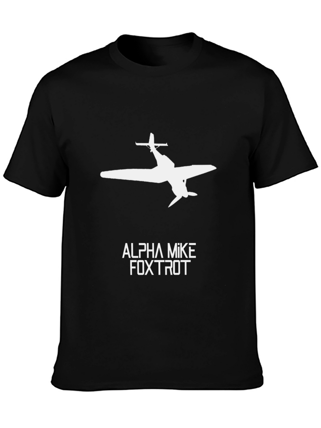 Alpha Mike Foxtrot Airplane T-Shirt