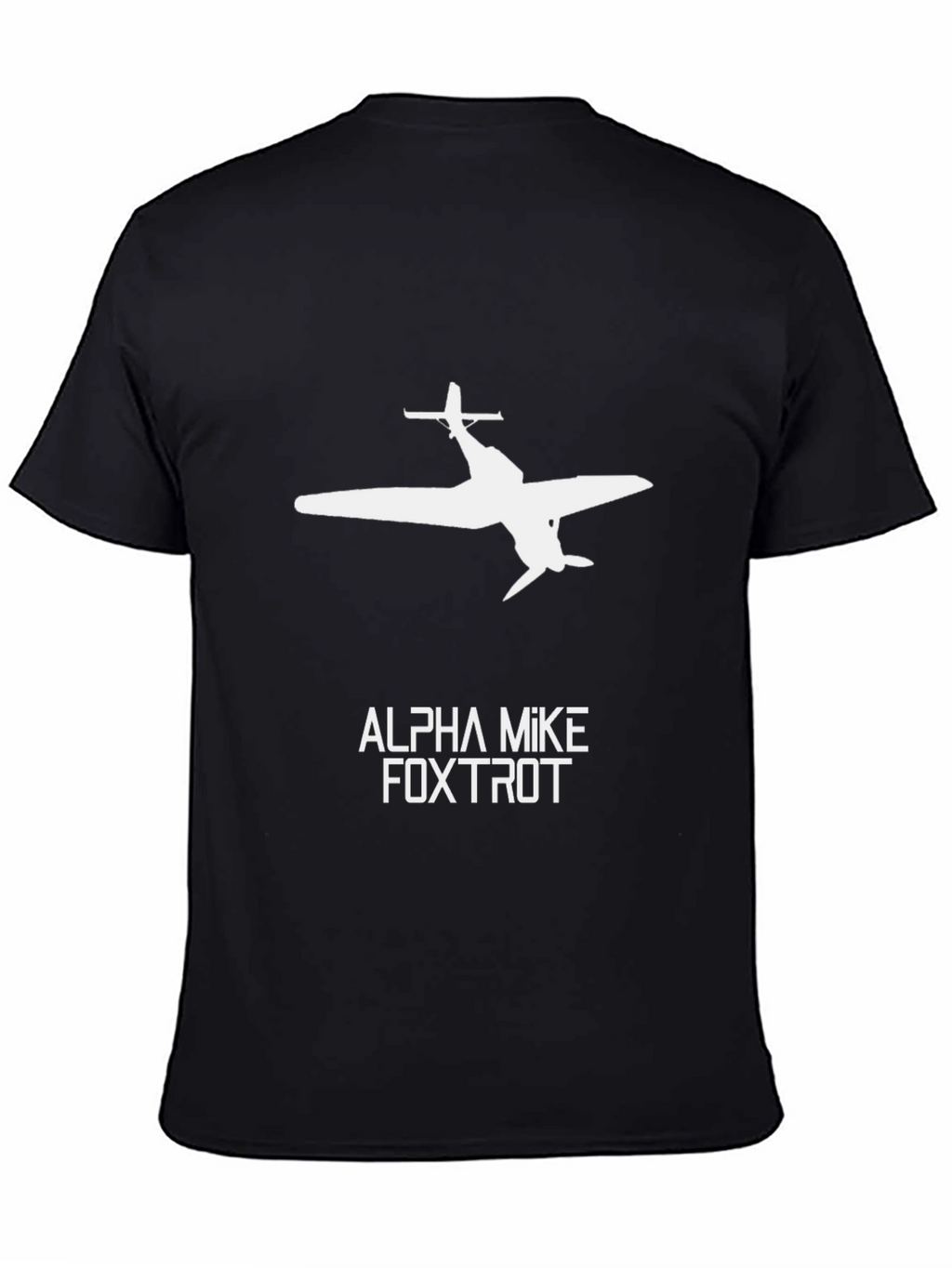 Alpha Mike Foxtrot Airplane T-Shirt
