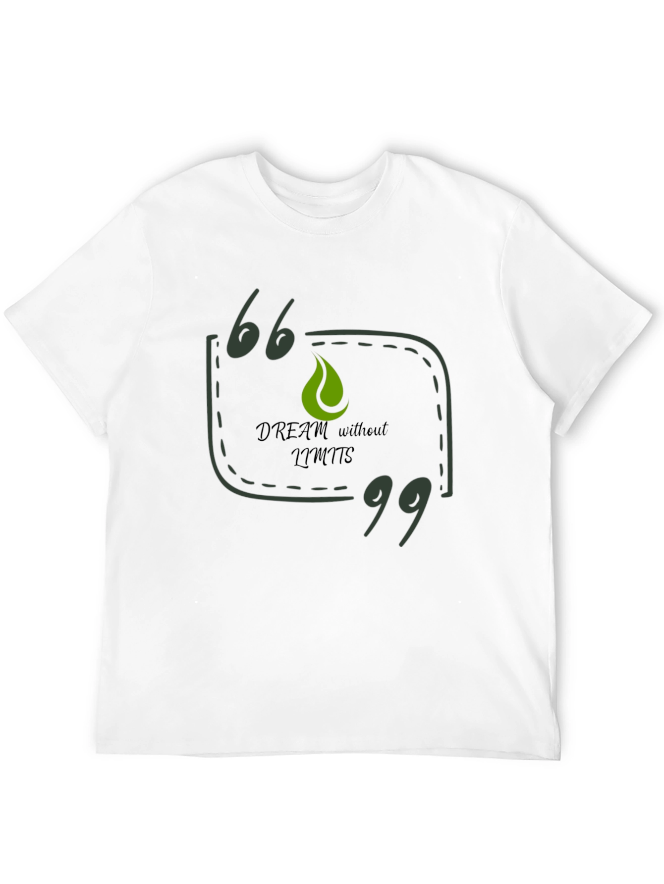 Dream Without Limits Graphic Tee - Inspiring Design