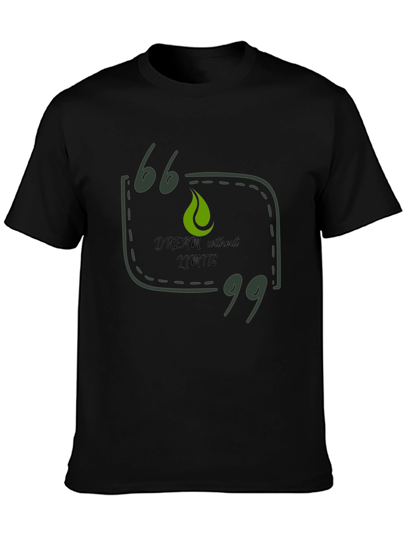 Dream Without Limits Graphic Tee - Inspiring Design