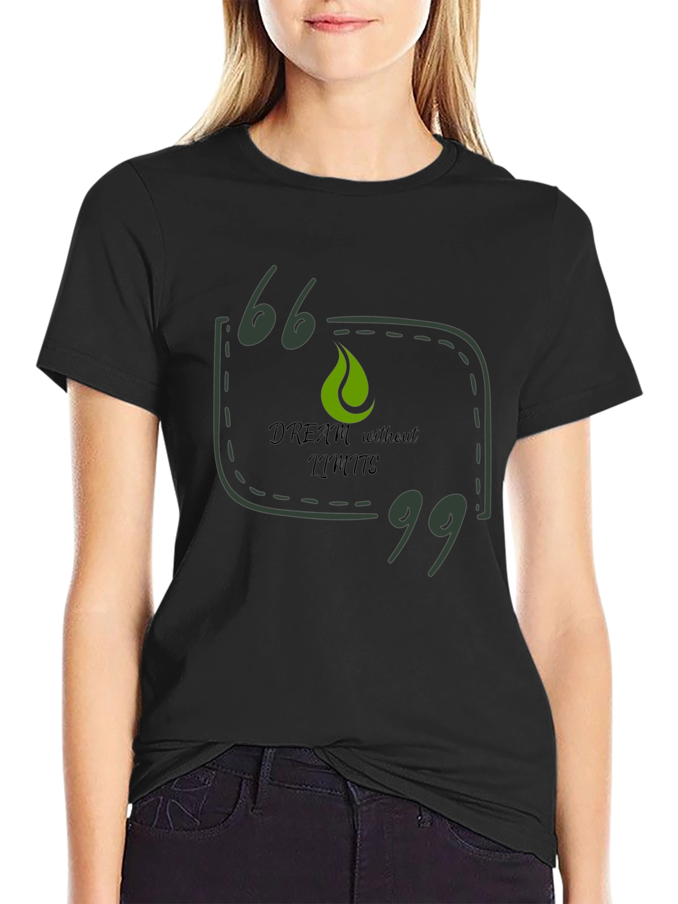 Dream Without Limits Graphic Tee - Inspiring Design