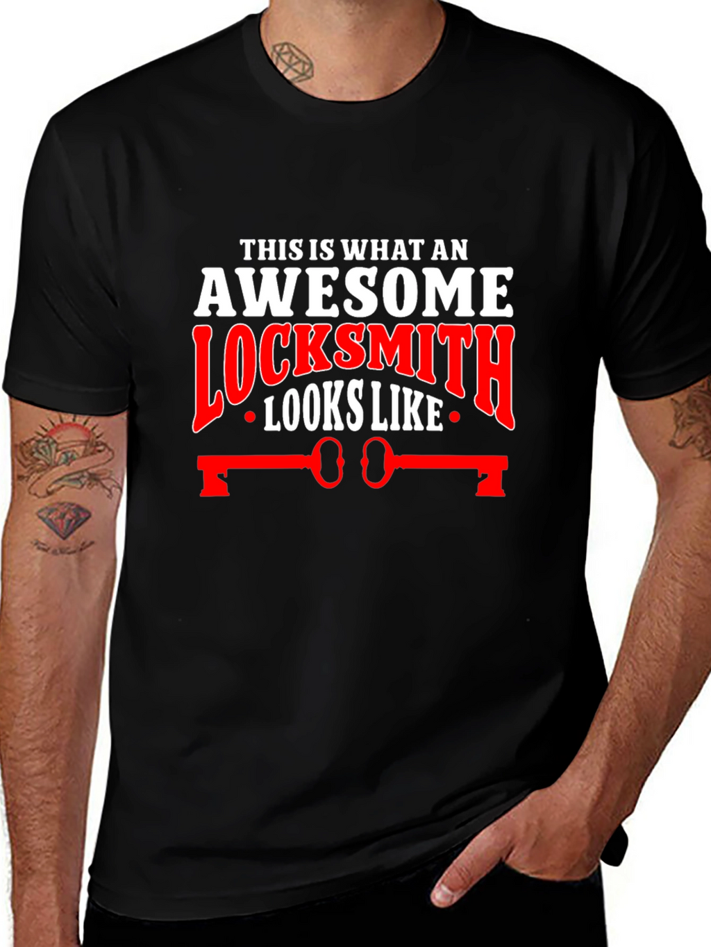 Awesome Locksmith T-Shirt: Unique Gift
