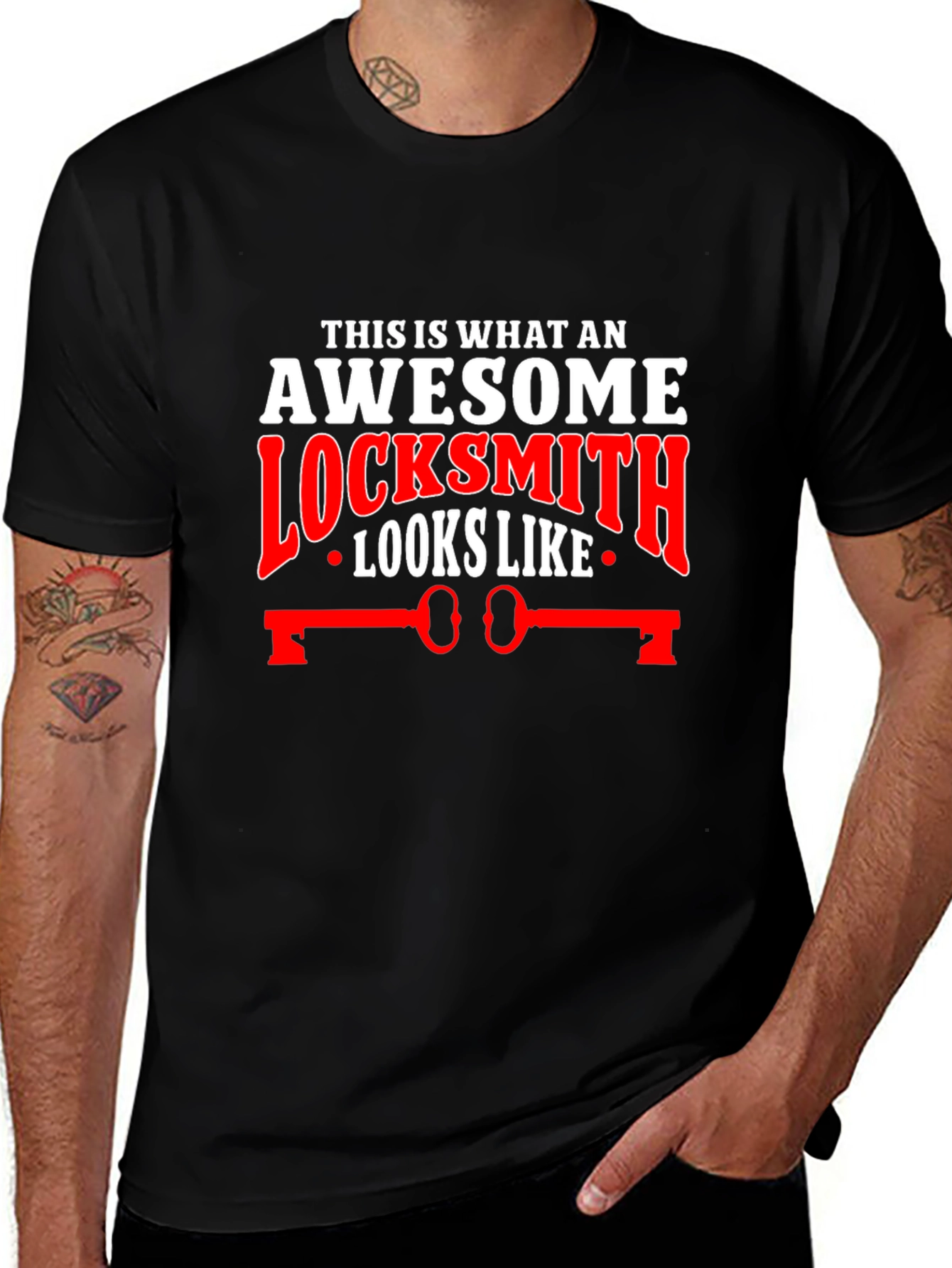 Awesome Locksmith T-Shirt: Unique Gift