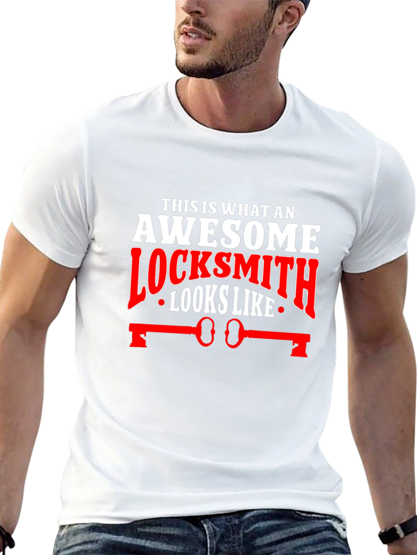 Awesome Locksmith T-Shirt: Unique Gift