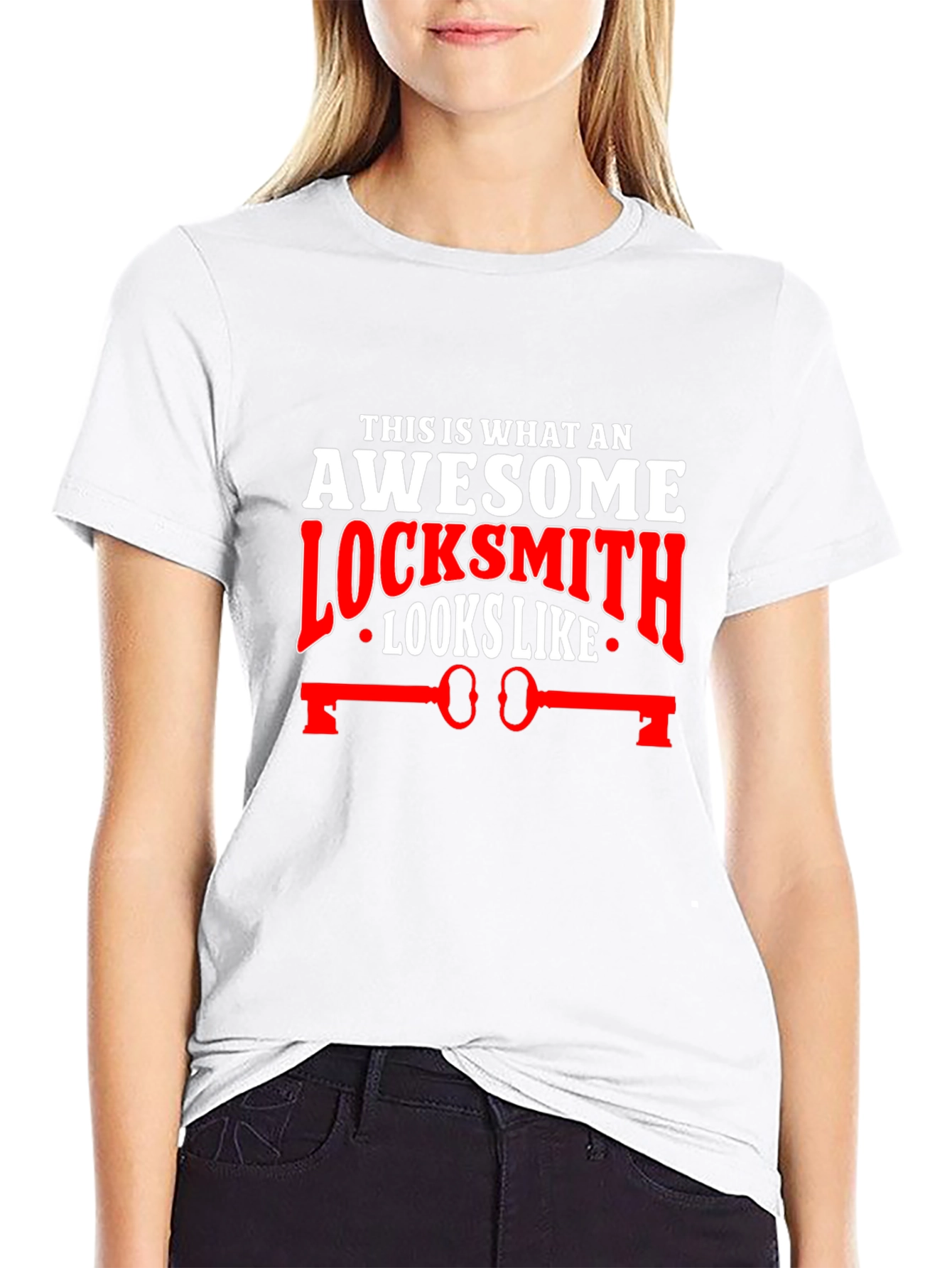 Awesome Locksmith T-Shirt: Unique Gift