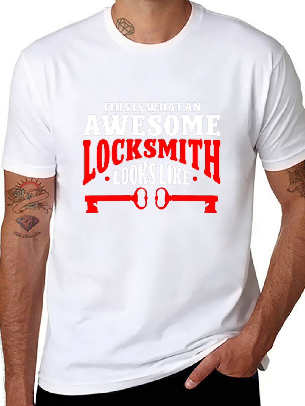 Awesome Locksmith T-Shirt: Unique Gift