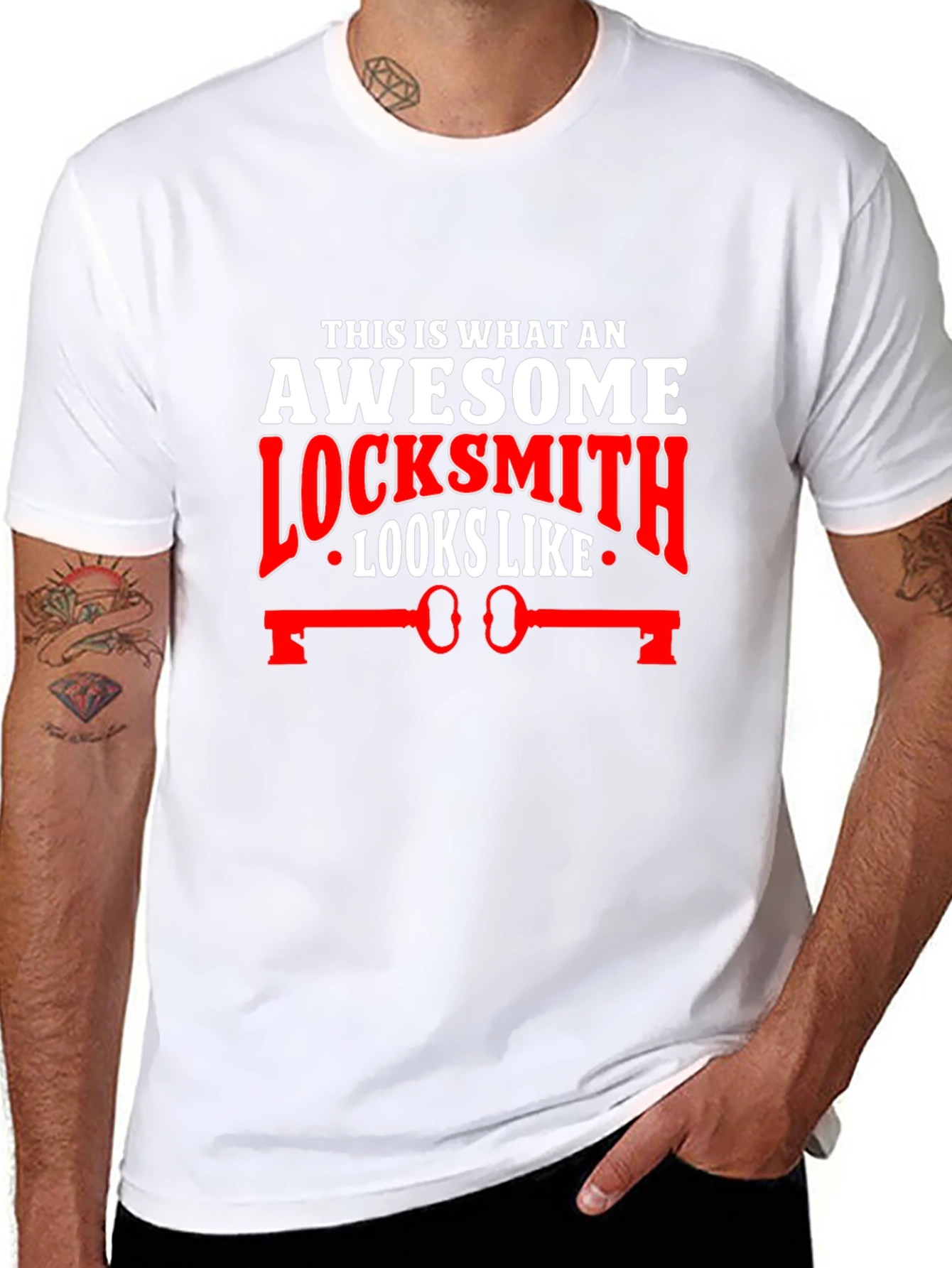Awesome Locksmith T-Shirt: Unique Gift