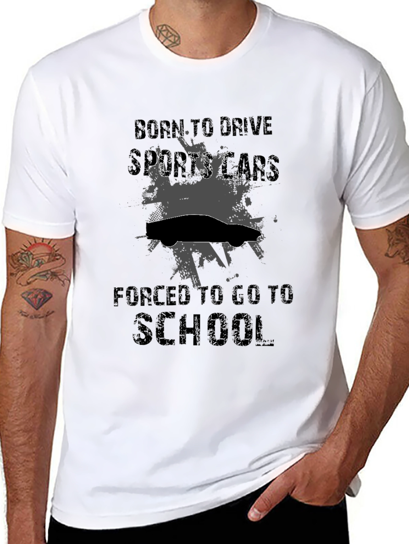 Born to Drive Sports Cars T-Shirt