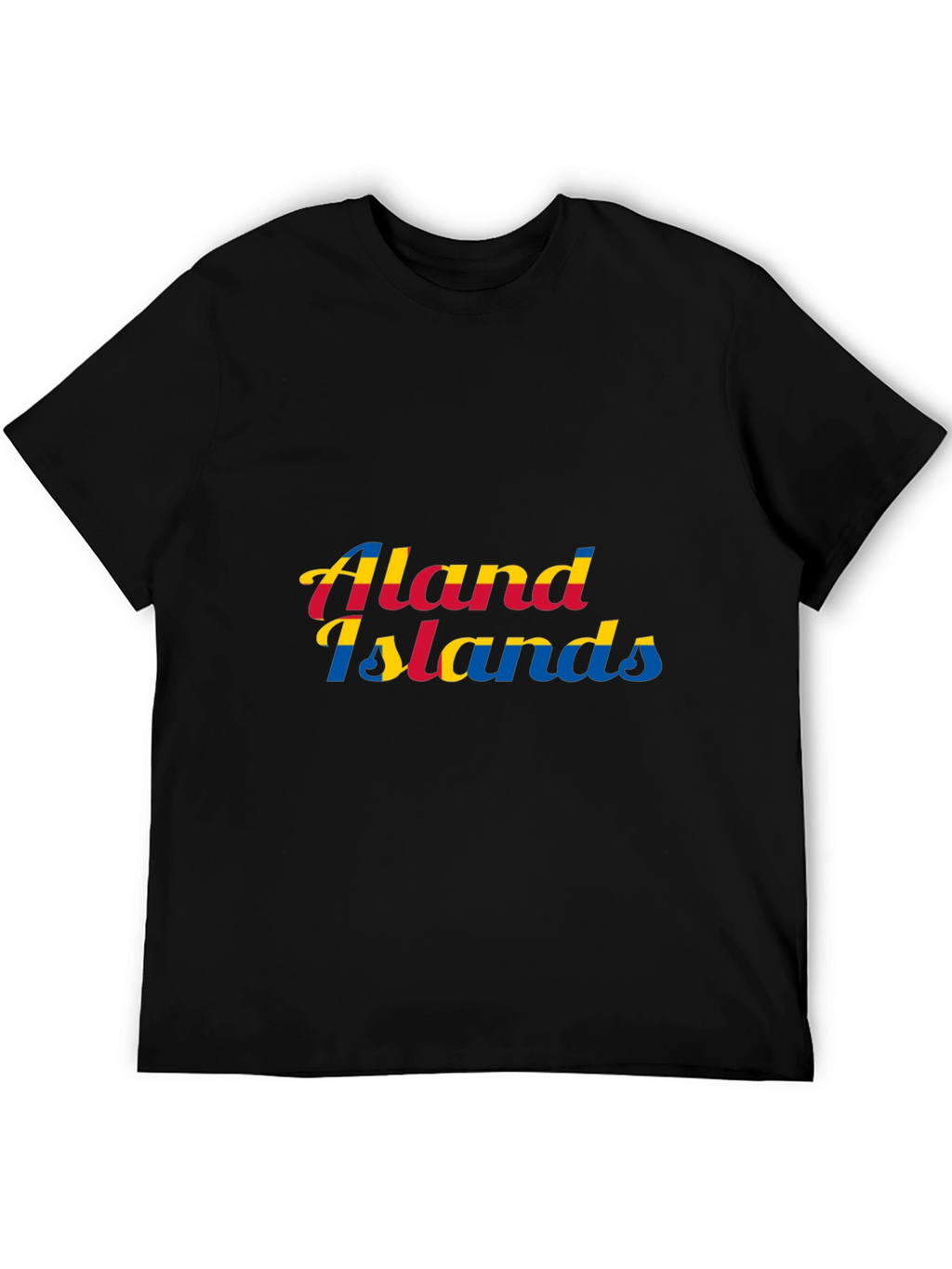 Aland Islands Graphic Tee - Black