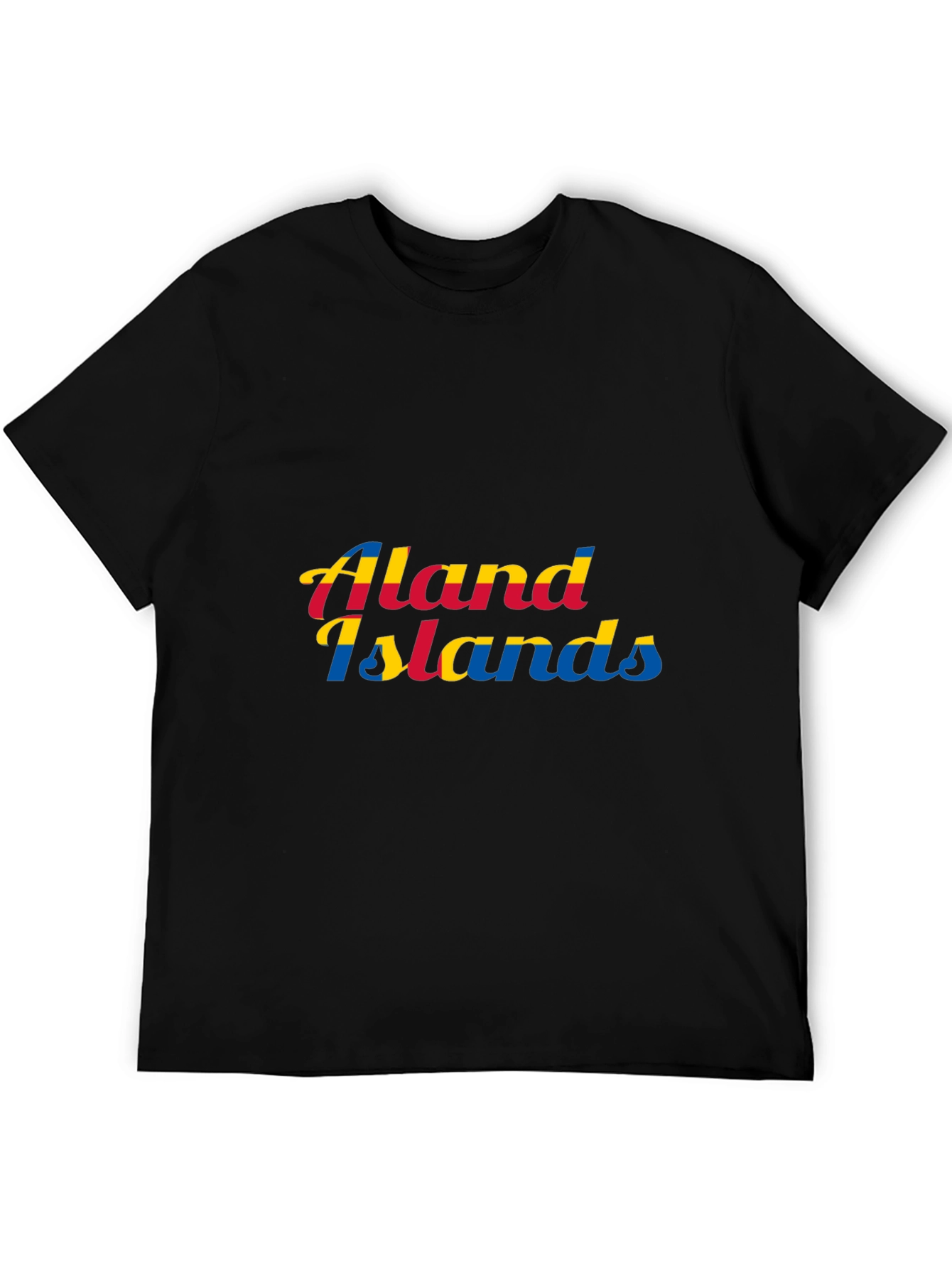 Aland Islands Graphic Tee - Black