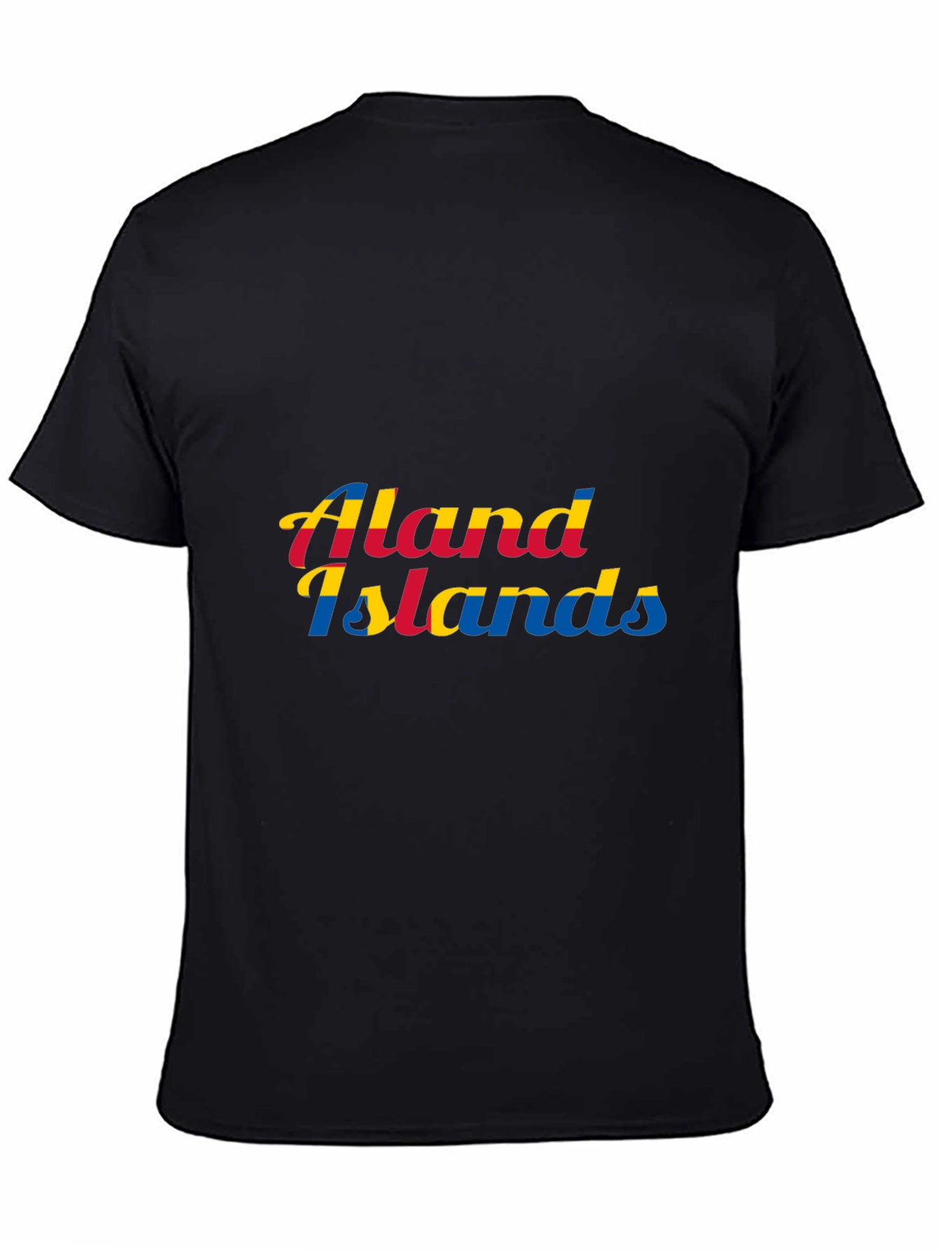 Aland Islands Graphic Tee - Black