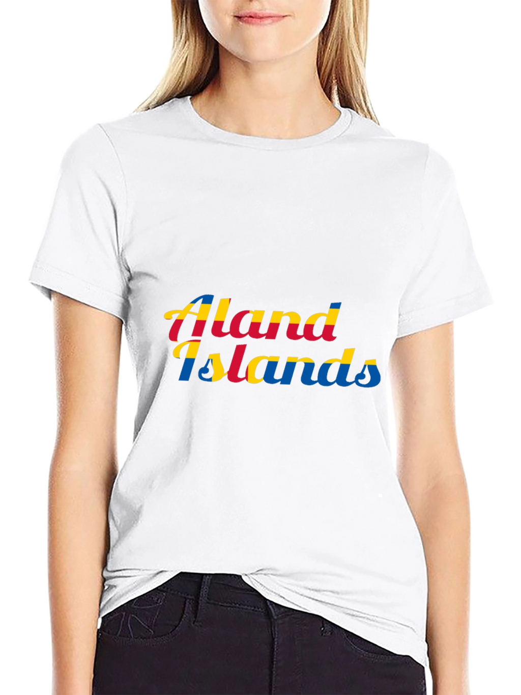 Aland Islands Graphic Tee - Black