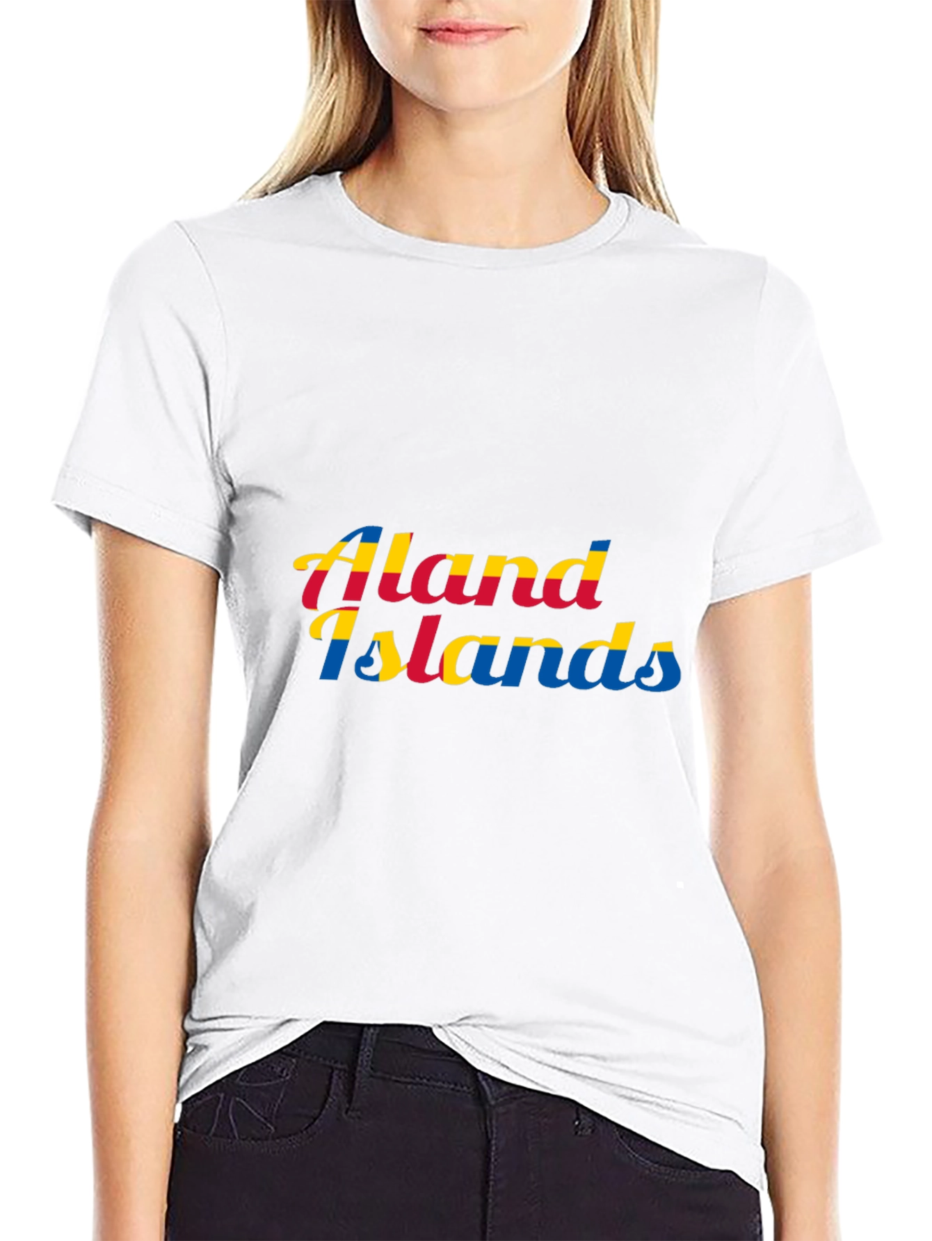 Aland Islands Graphic Tee - Black