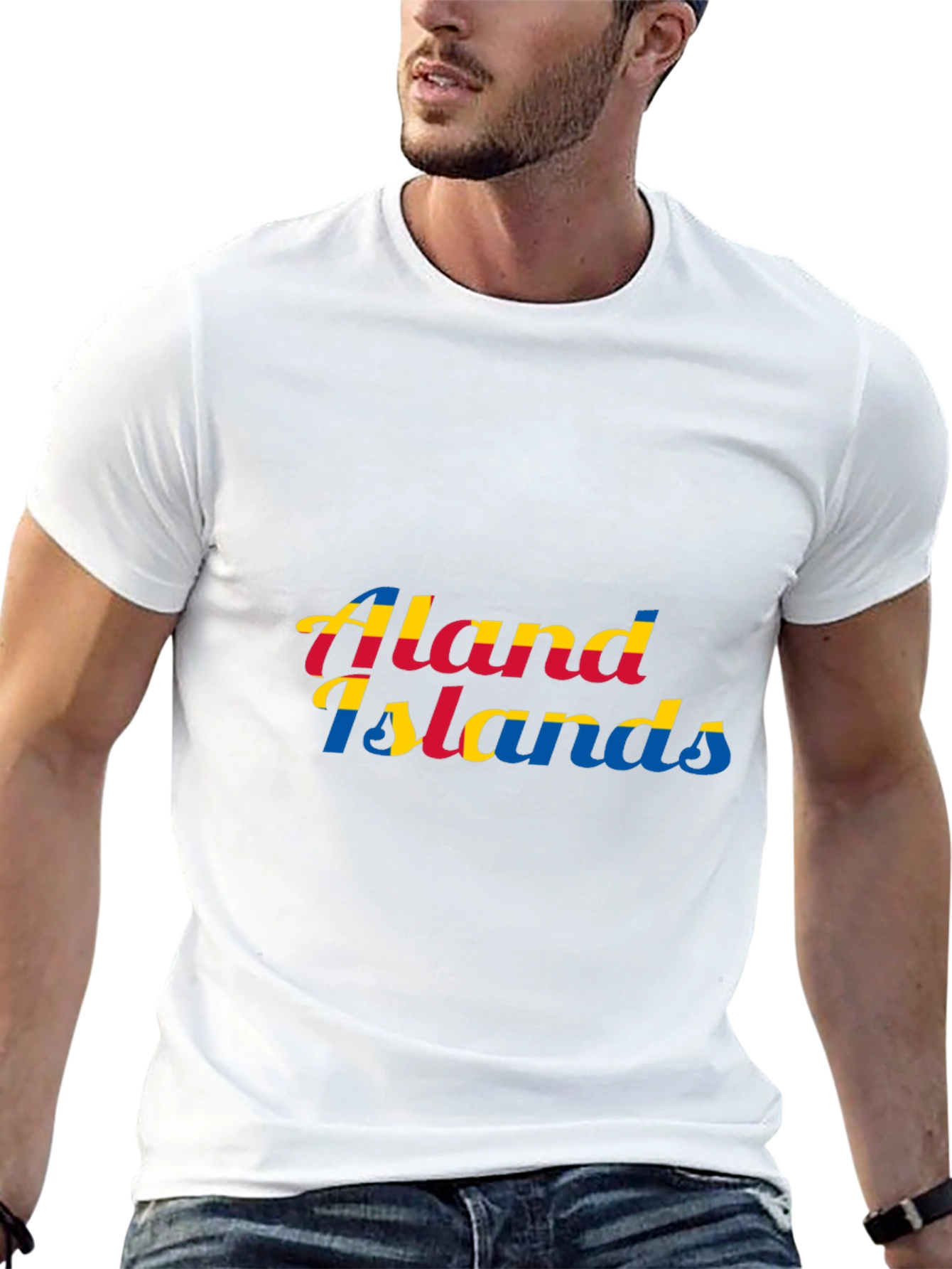 Aland Islands Graphic Tee - Black