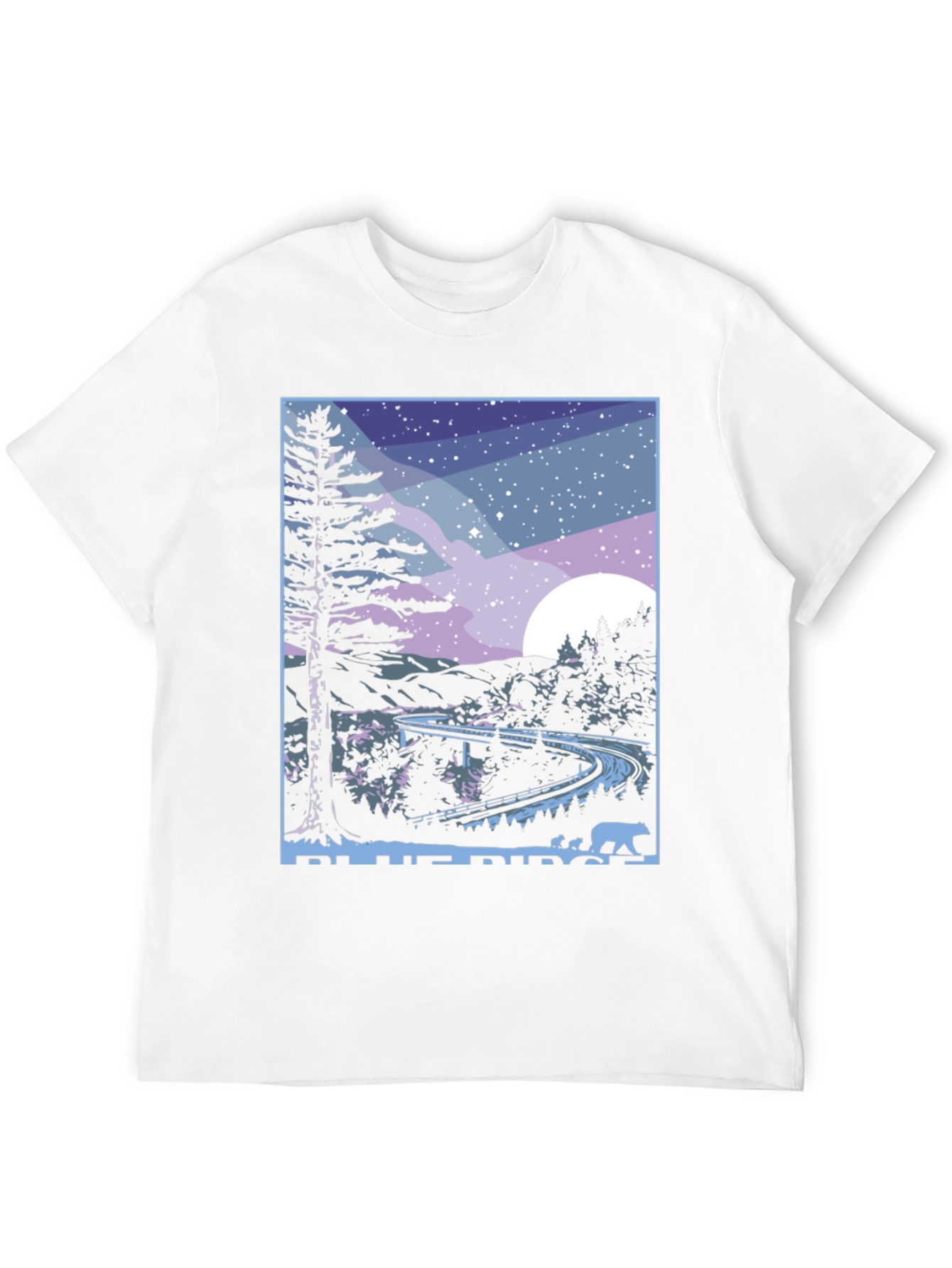 Blue Ridge Parkway Bear Graphic T-Shirt