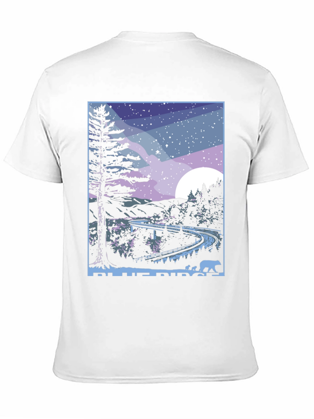 Blue Ridge Parkway Bear Graphic T-Shirt