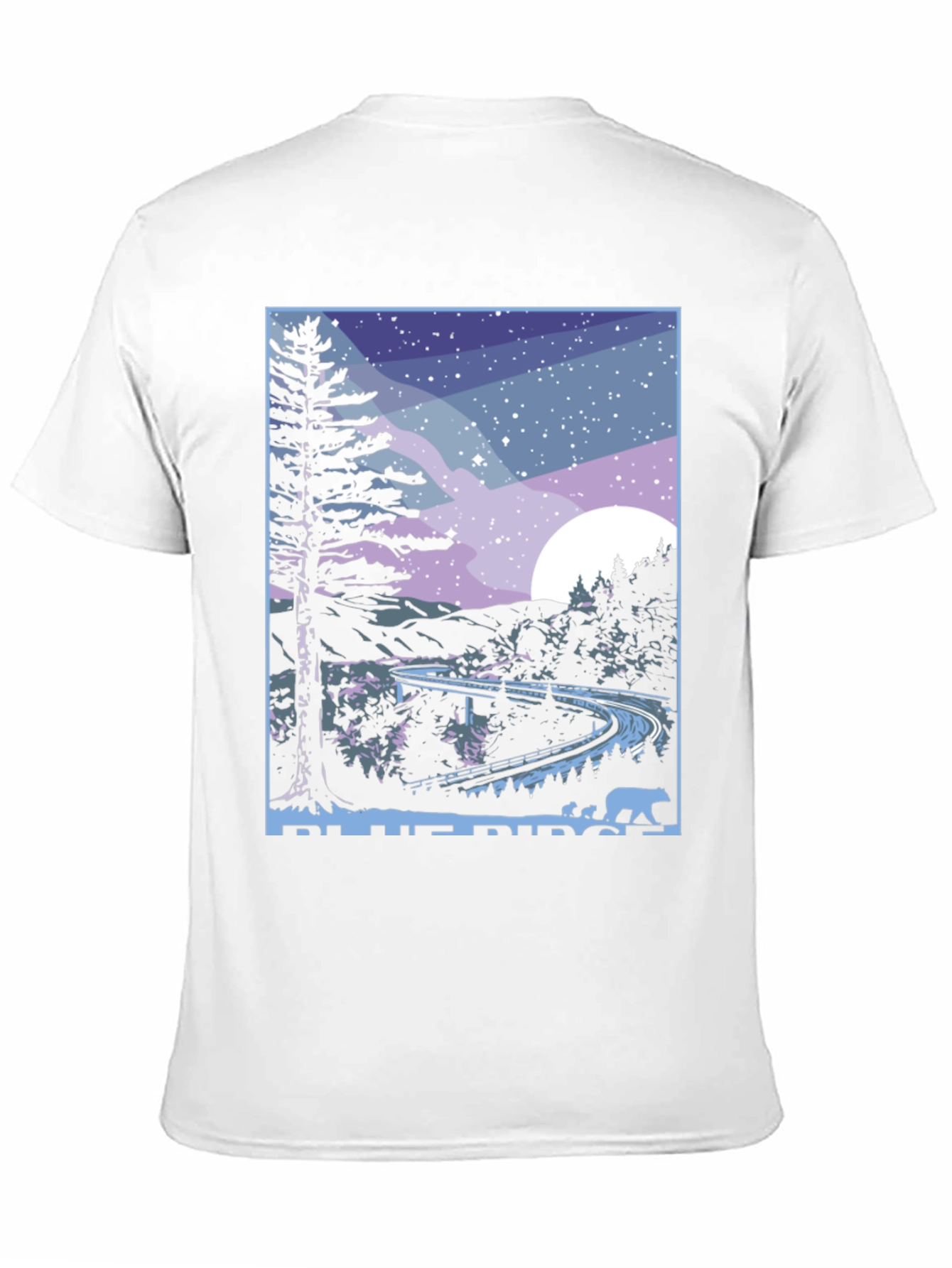 Blue Ridge Parkway Bear Graphic T-Shirt