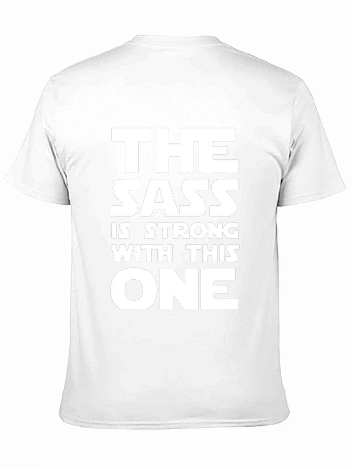 The Sass is Strong Graphic T-Shirt - Black