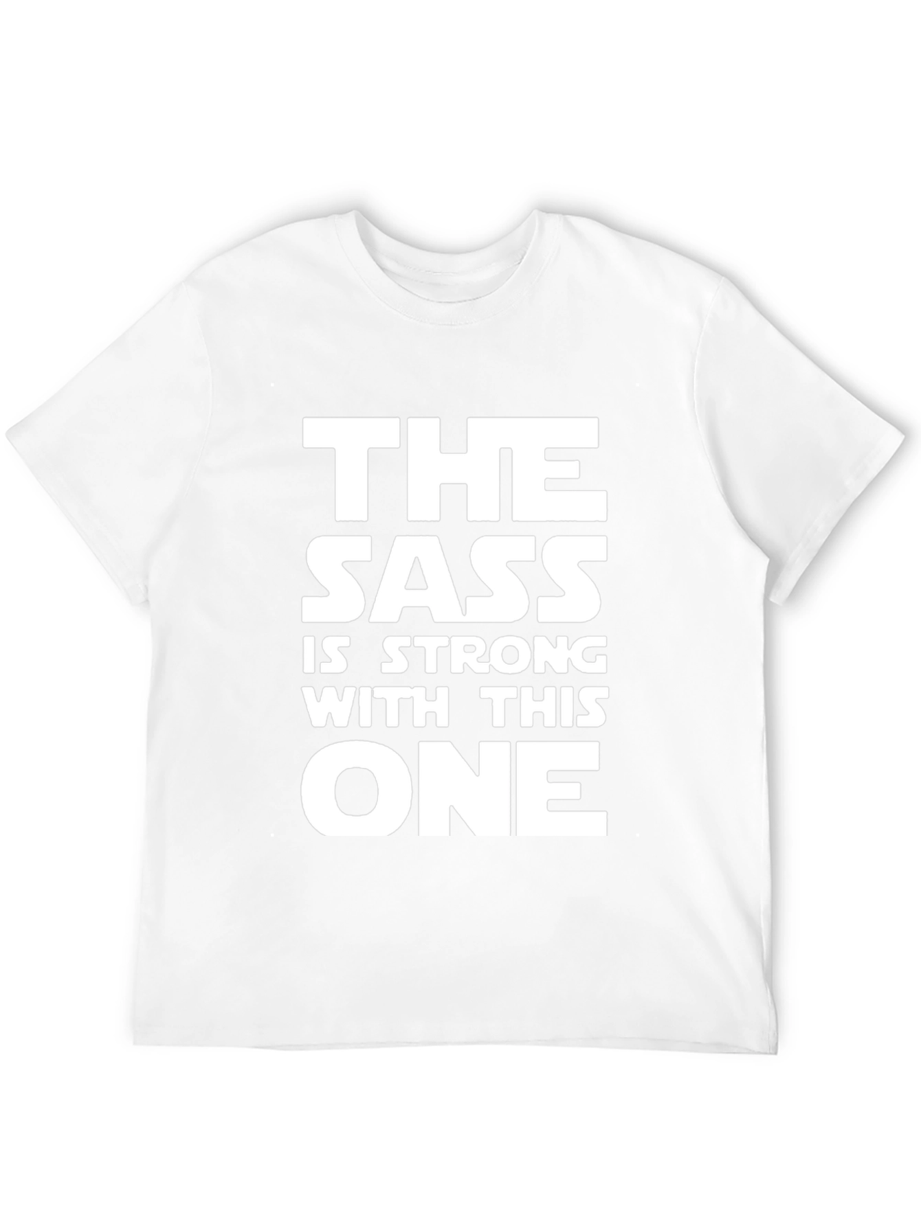 The Sass is Strong Graphic T-Shirt - Black