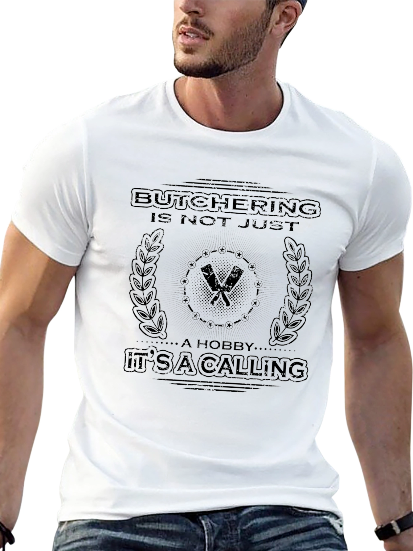 Butchering is a Calling Graphic Tee - Black