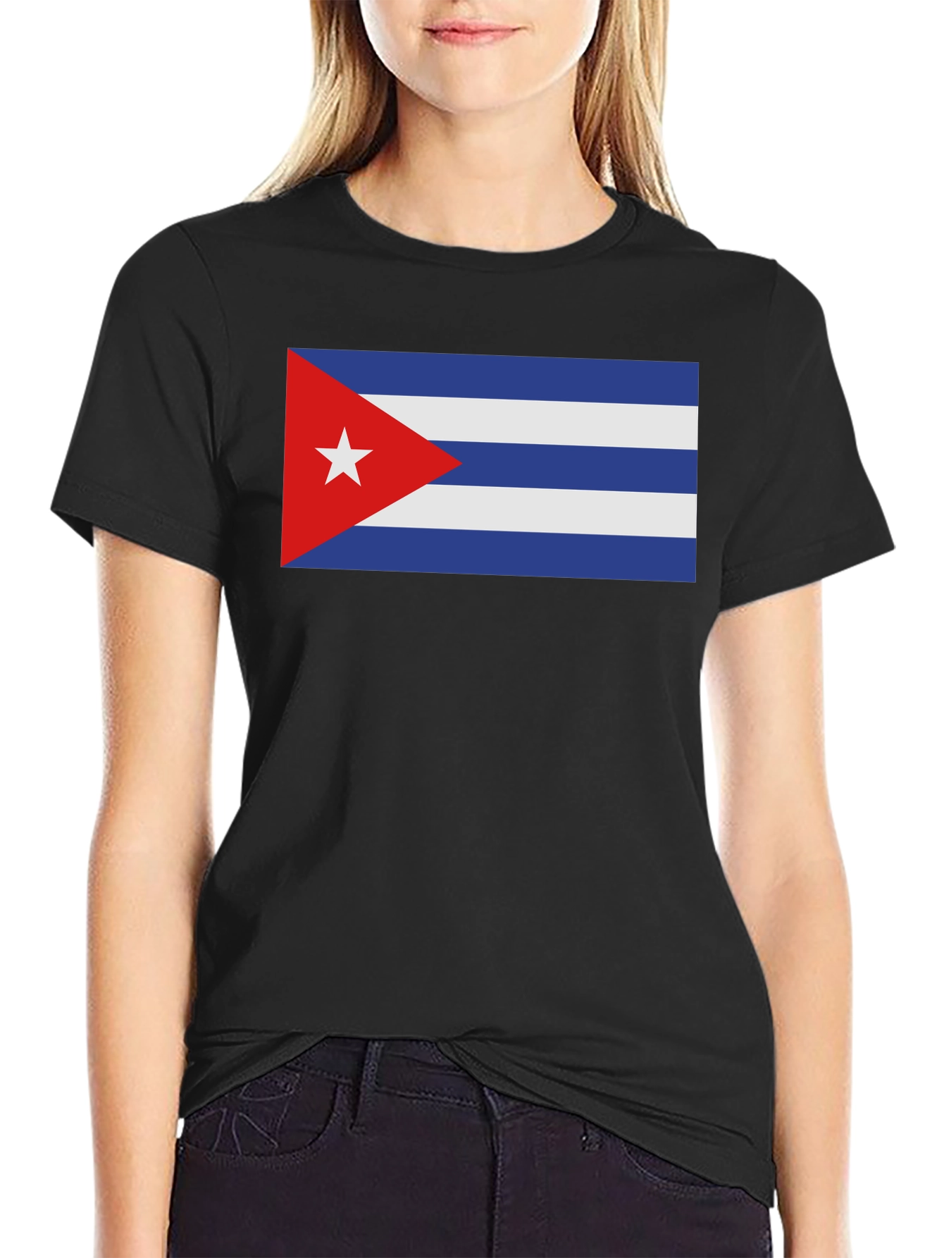 Cuba Flag Graphic T-Shirt - Patriotic Cuban Pride