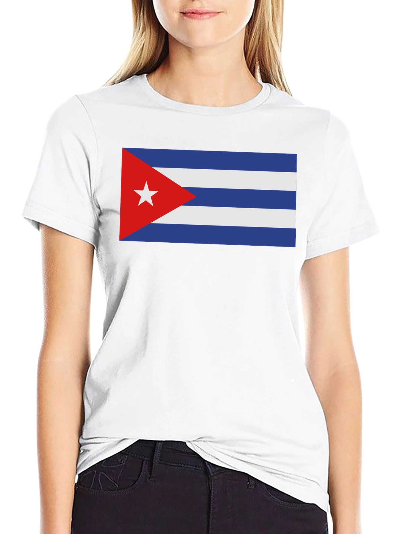 Cuba Flag Graphic T-Shirt - Patriotic Cuban Pride