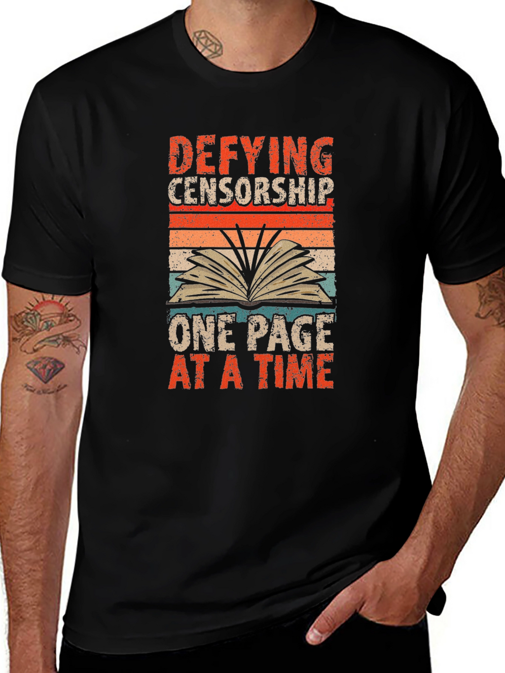 Defying Censorship Graphic Tee