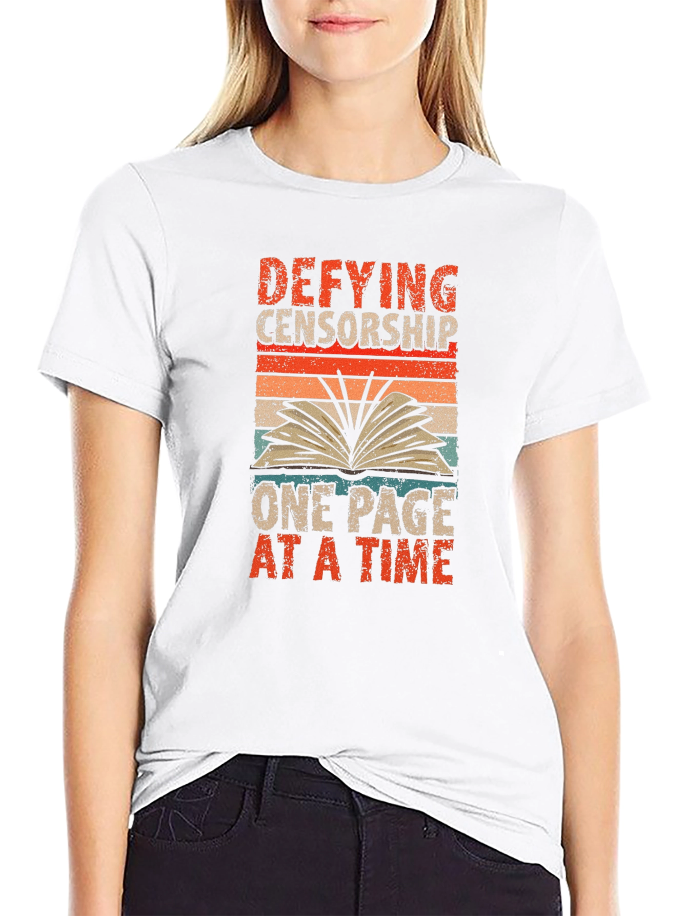 Defying Censorship Graphic Tee
