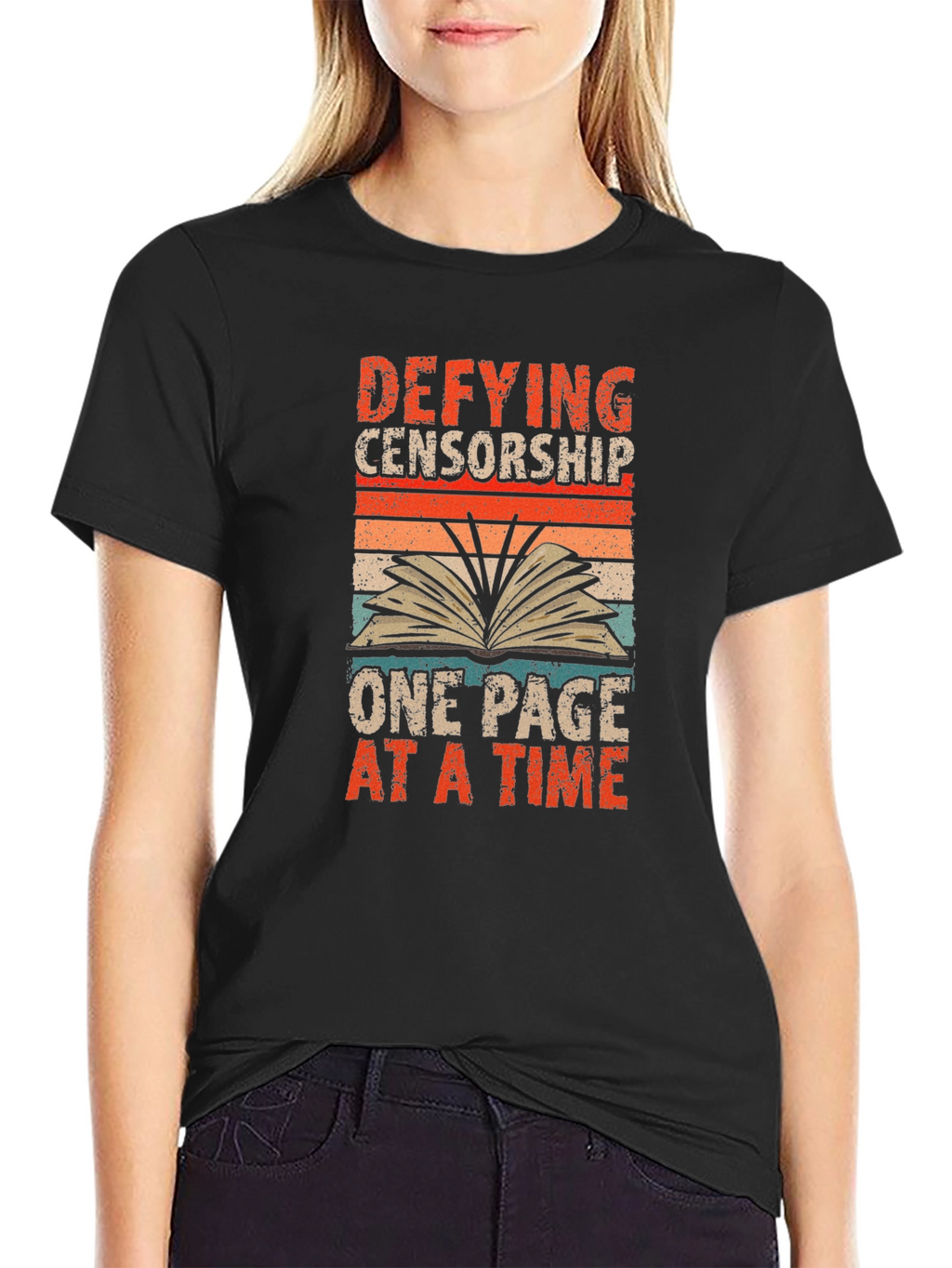 Defying Censorship Graphic Tee
