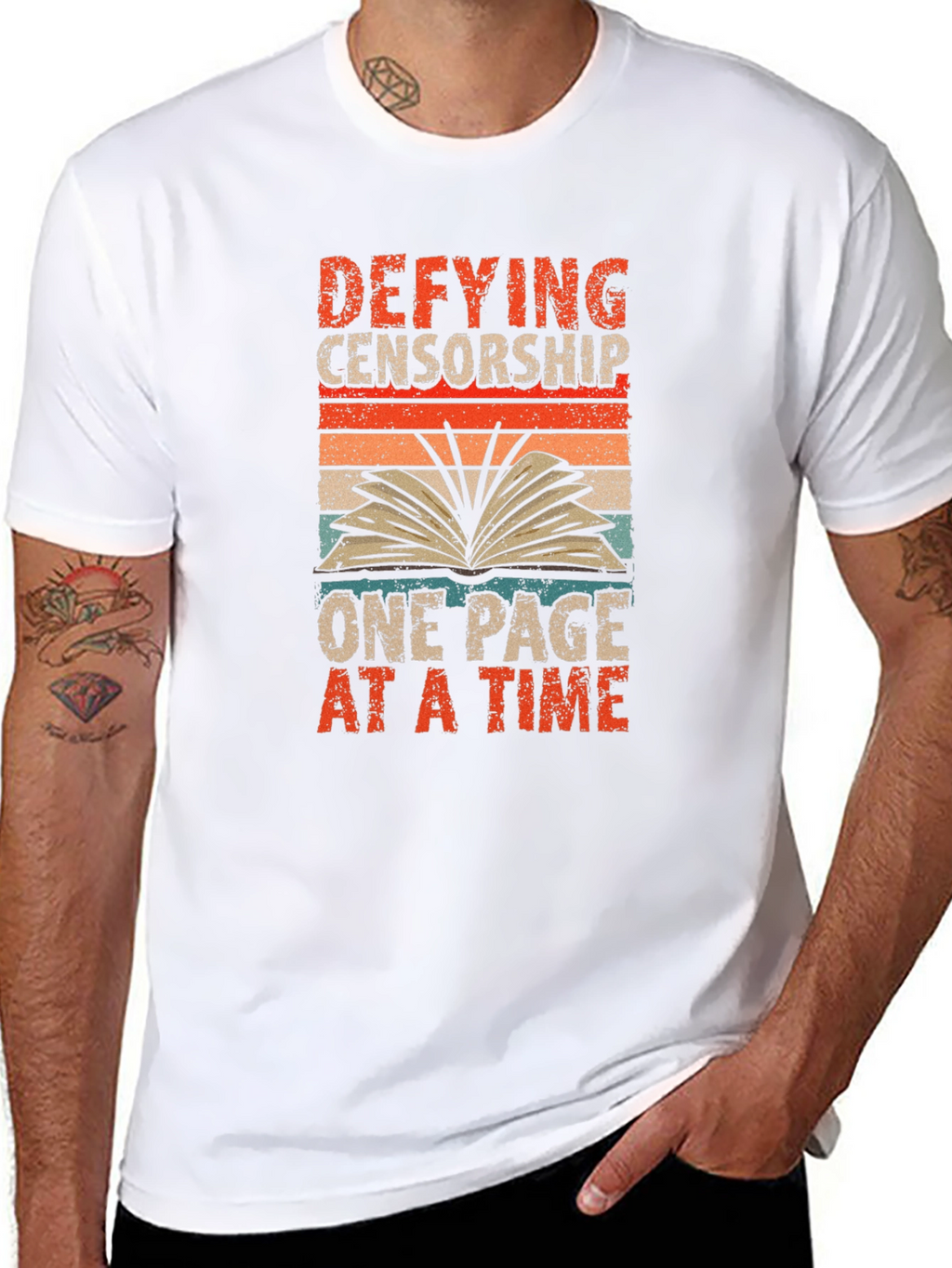 Defying Censorship Graphic Tee