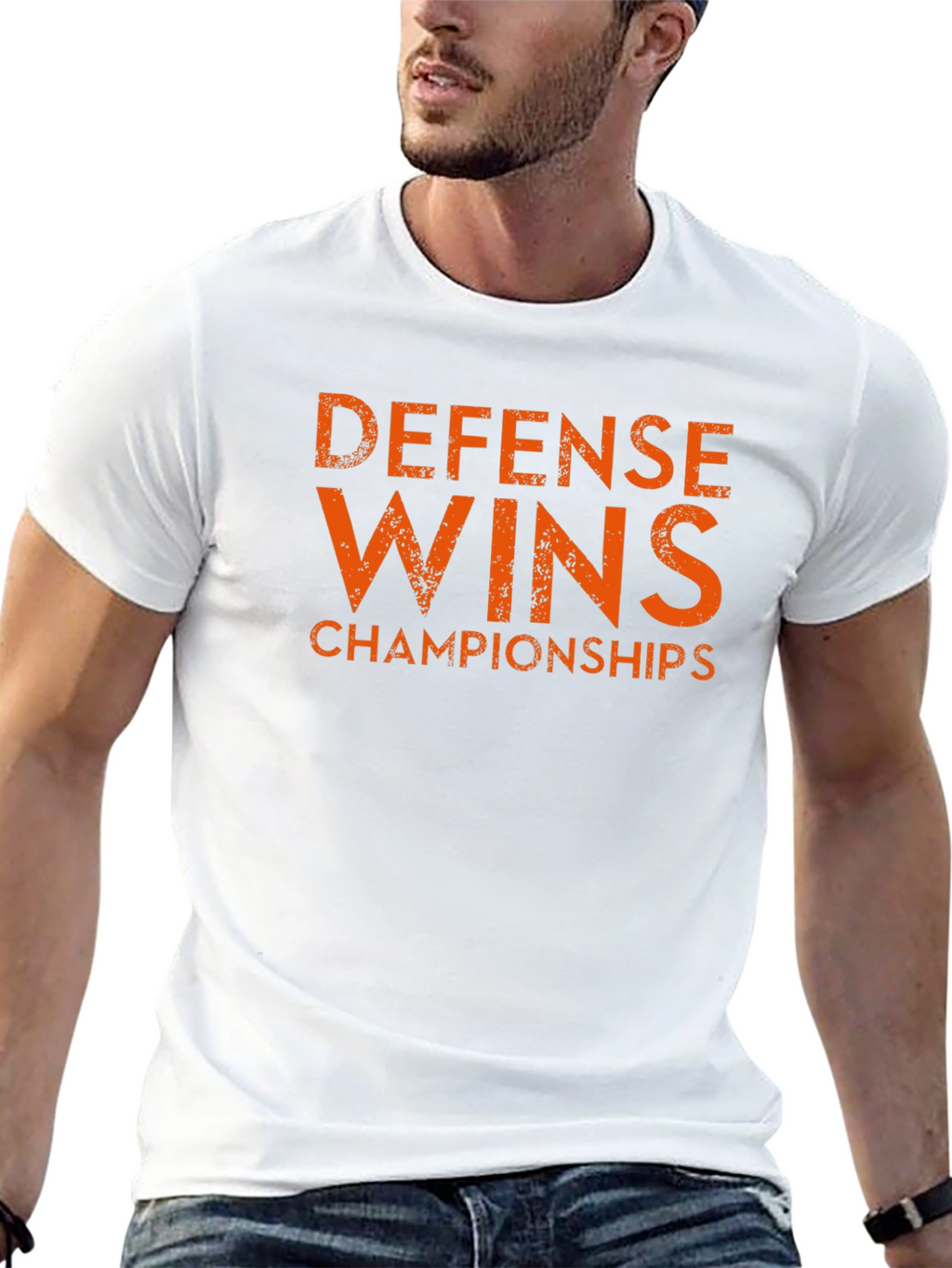 Defense Wins Championships Black T-Shirt