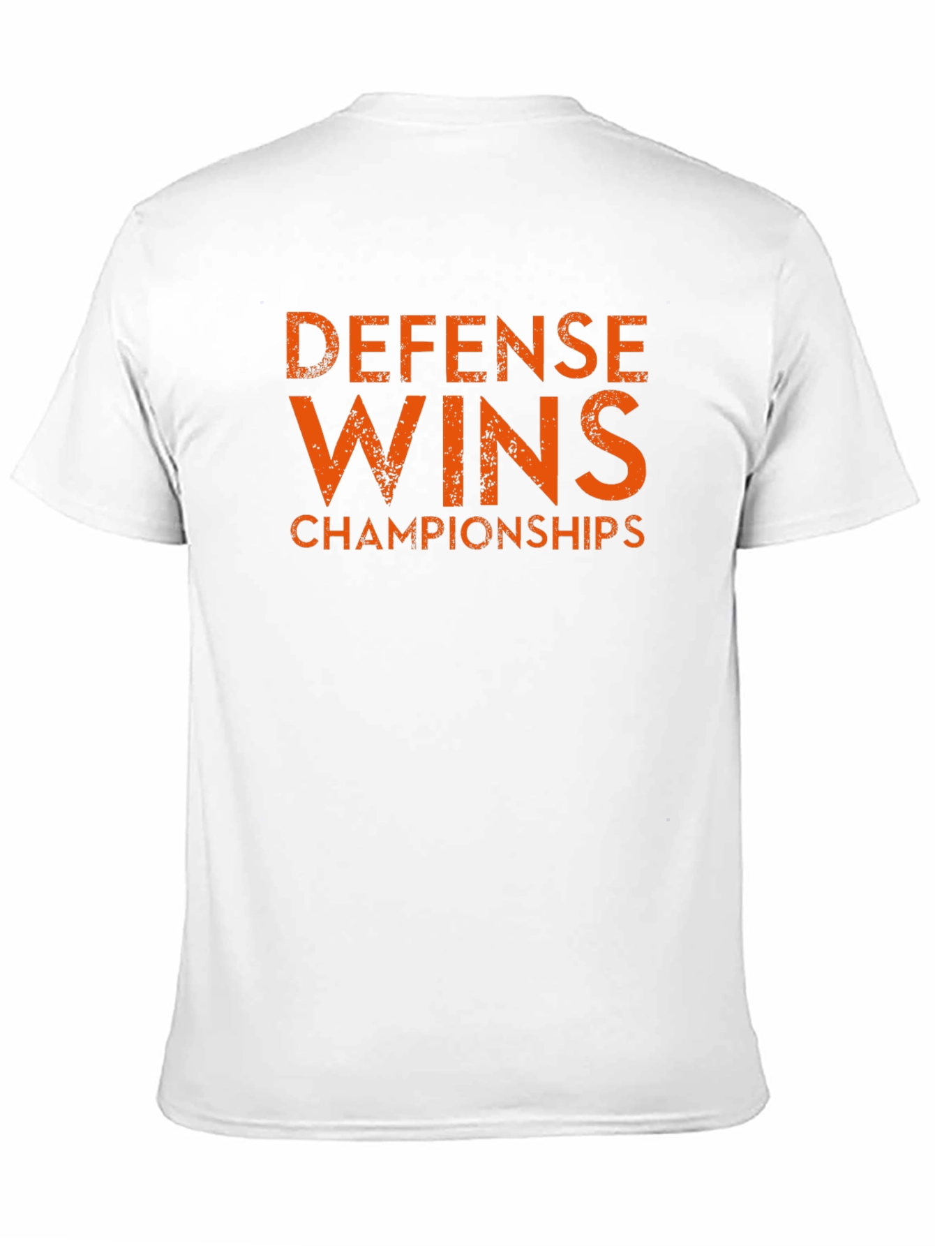Defense Wins Championships Black T-Shirt