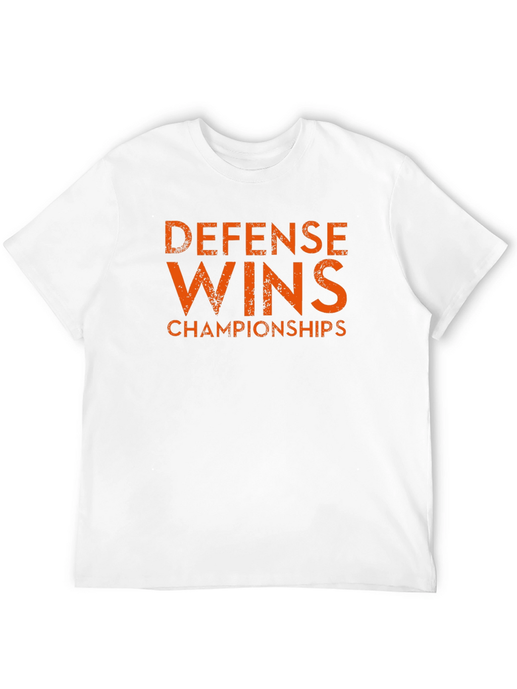 Defense Wins Championships Black T-Shirt