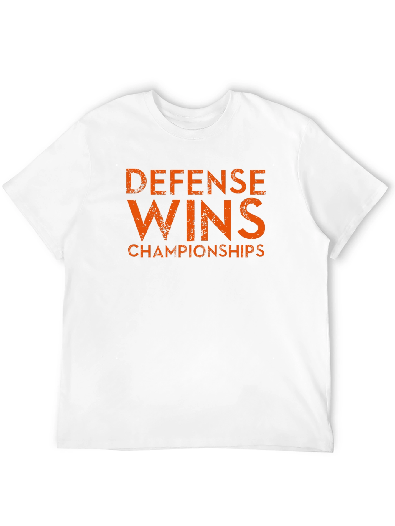 Defense Wins Championships Black T-Shirt