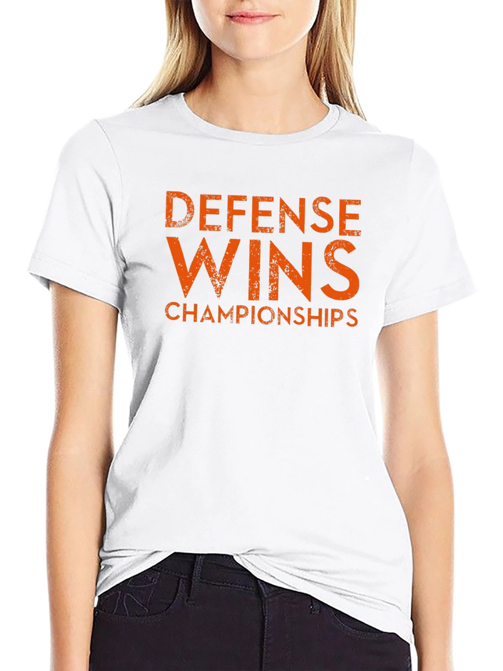 Defense Wins Championships Black T-Shirt