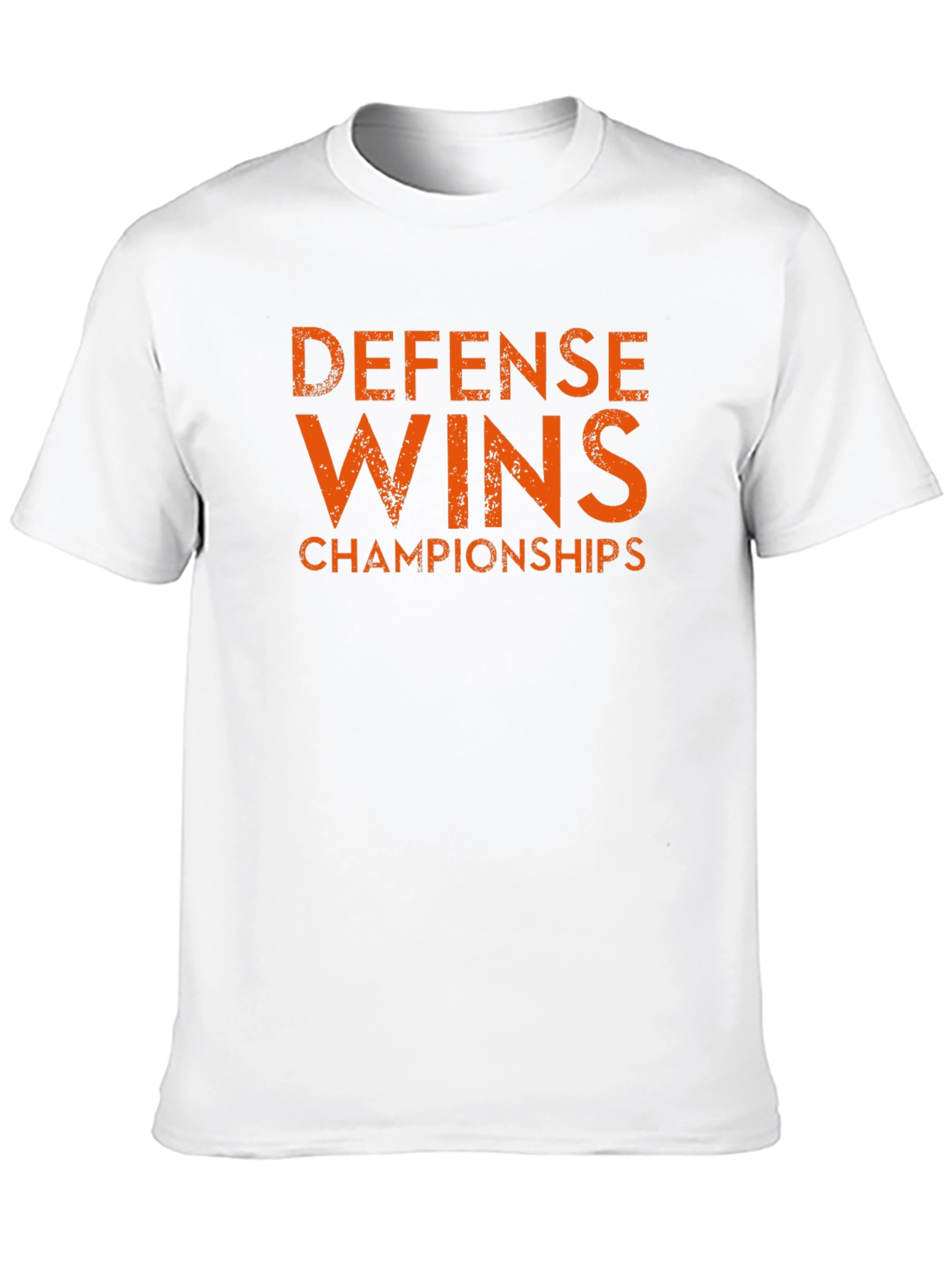 Defense Wins Championships Black T-Shirt