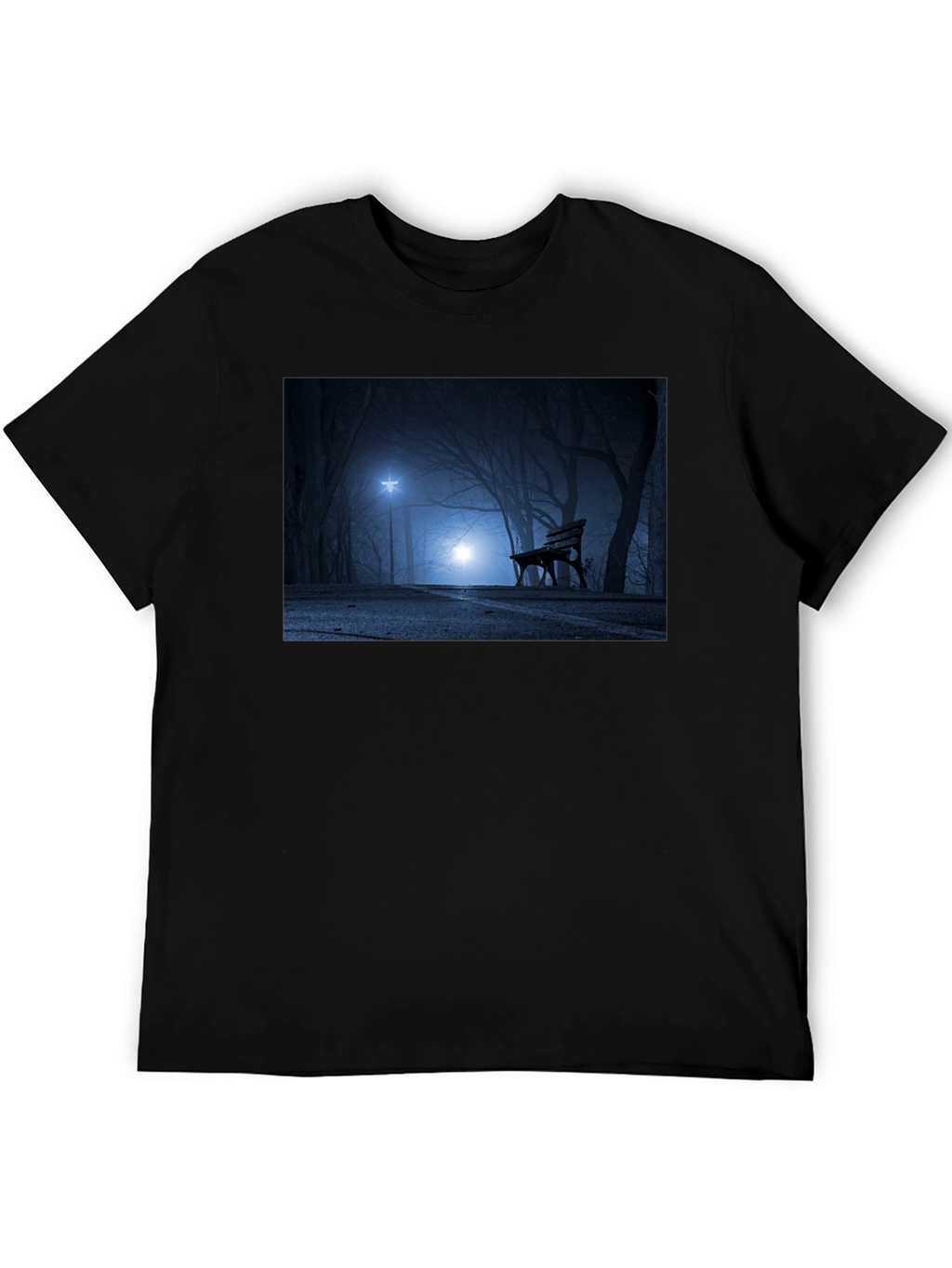 Eerie Park Bench Graphic Tee