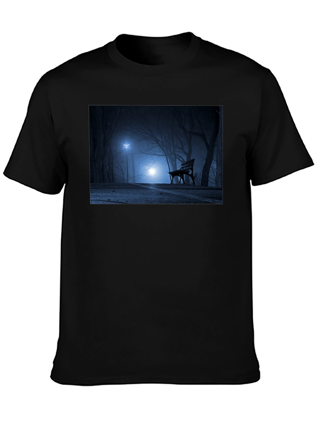 Eerie Park Bench Graphic Tee