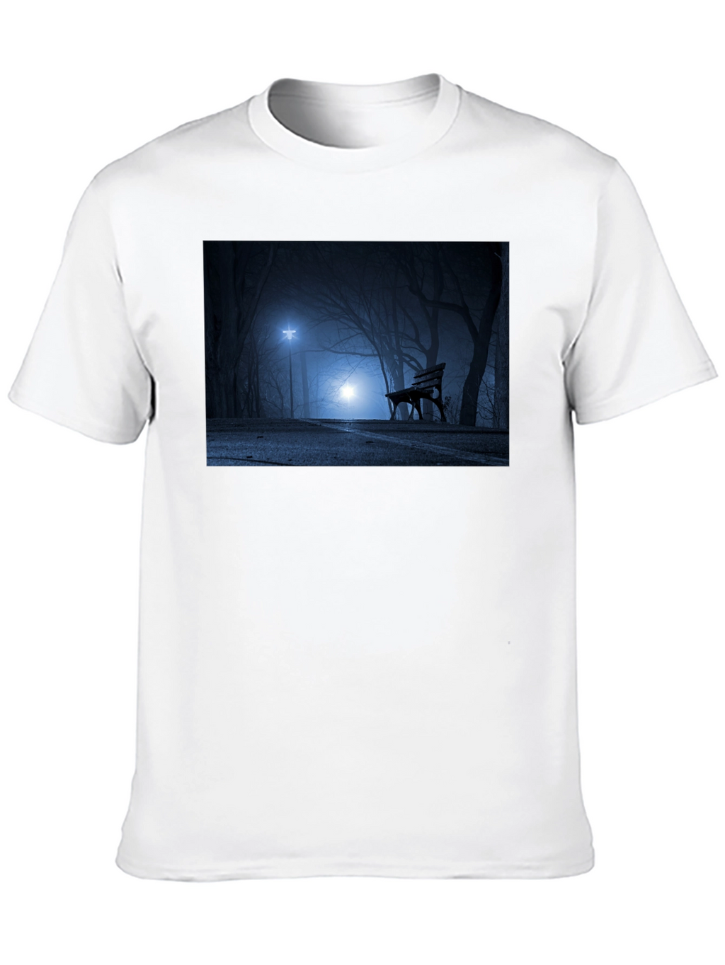 Eerie Park Bench Graphic Tee