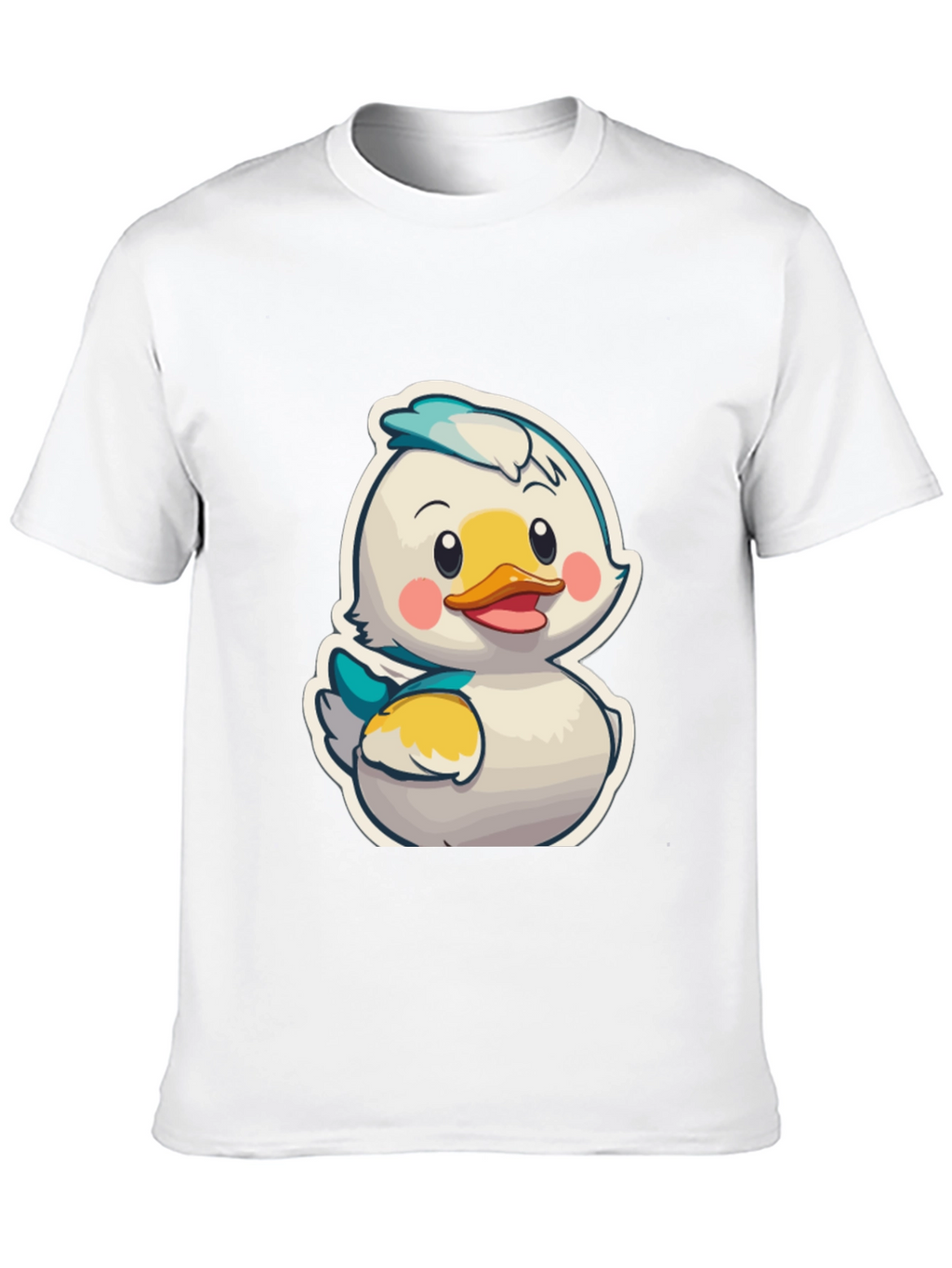 Duckling Cartoon Graphic T-Shirt