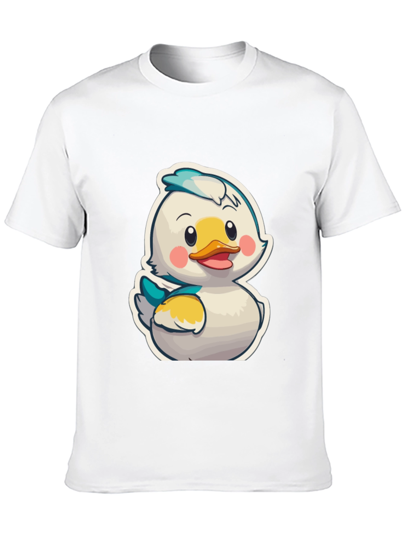 Duckling Cartoon Graphic T-Shirt