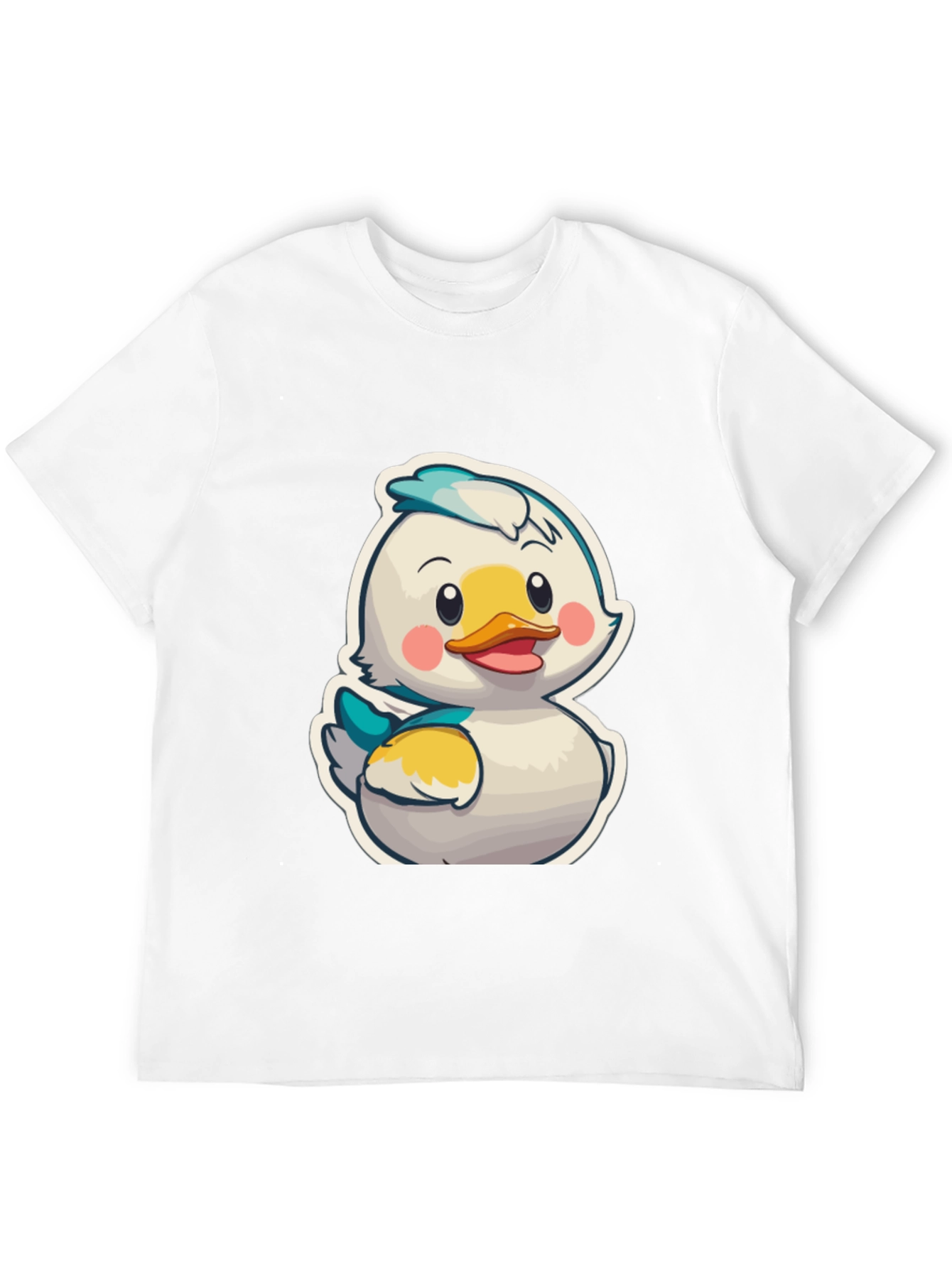 Duckling Cartoon Graphic T-Shirt