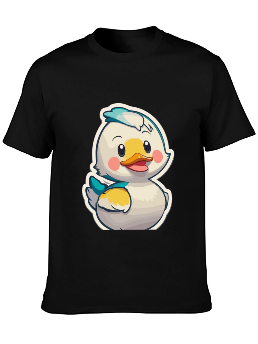 Duckling Cartoon Graphic T-Shirt