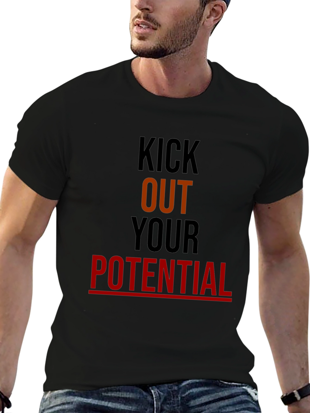 Kick Out Your Potential Graphic Tee